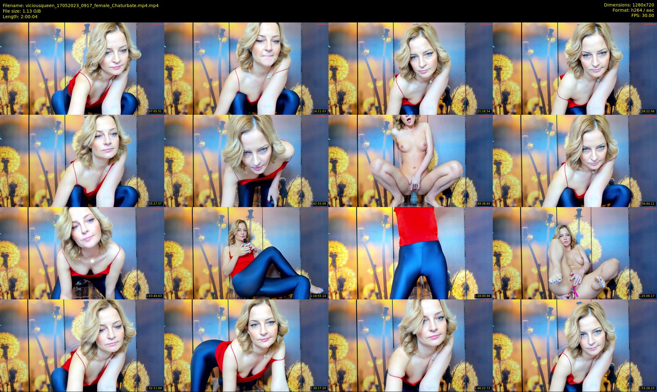 viciousqueen — 121 minute Chaturbate female cam show recording, 720p, May 17, 2023