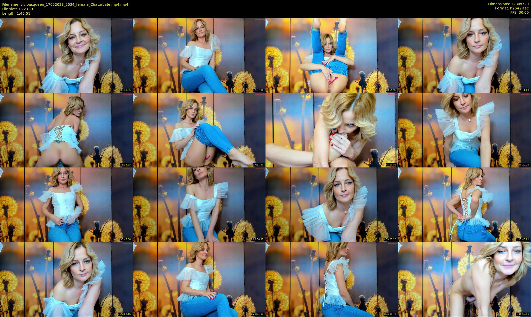 viciousqueen — 107 minute Chaturbate female cam show recording, 720p, May 17, 2023