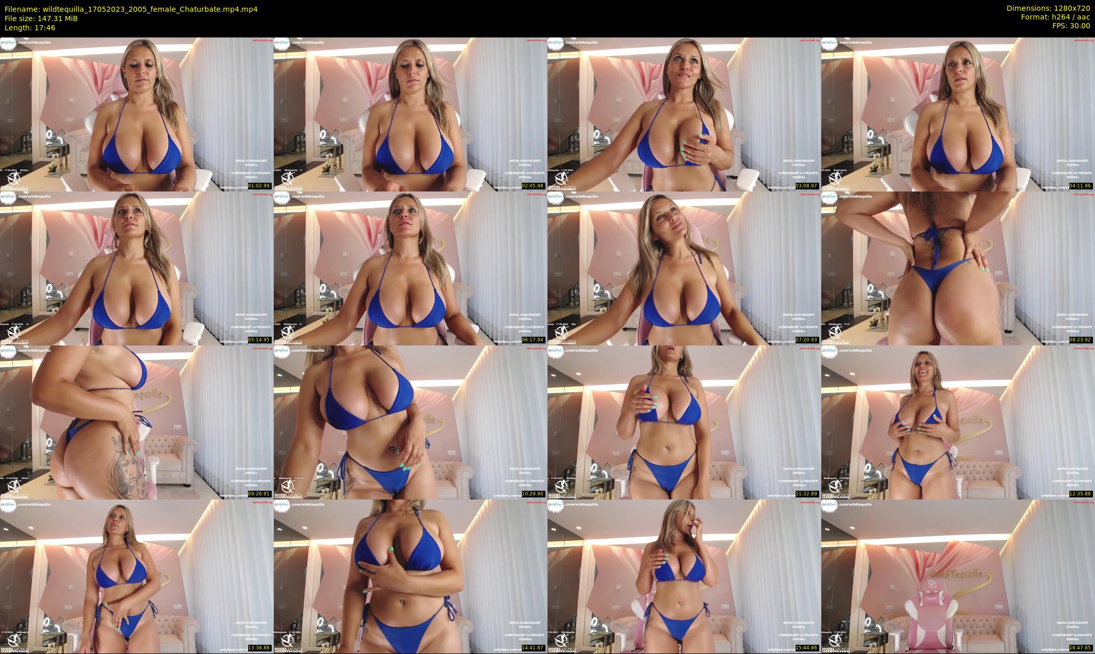 wildtequilla — 18 minute Chaturbate couple cam show recording, 720p, May 17, 2023
