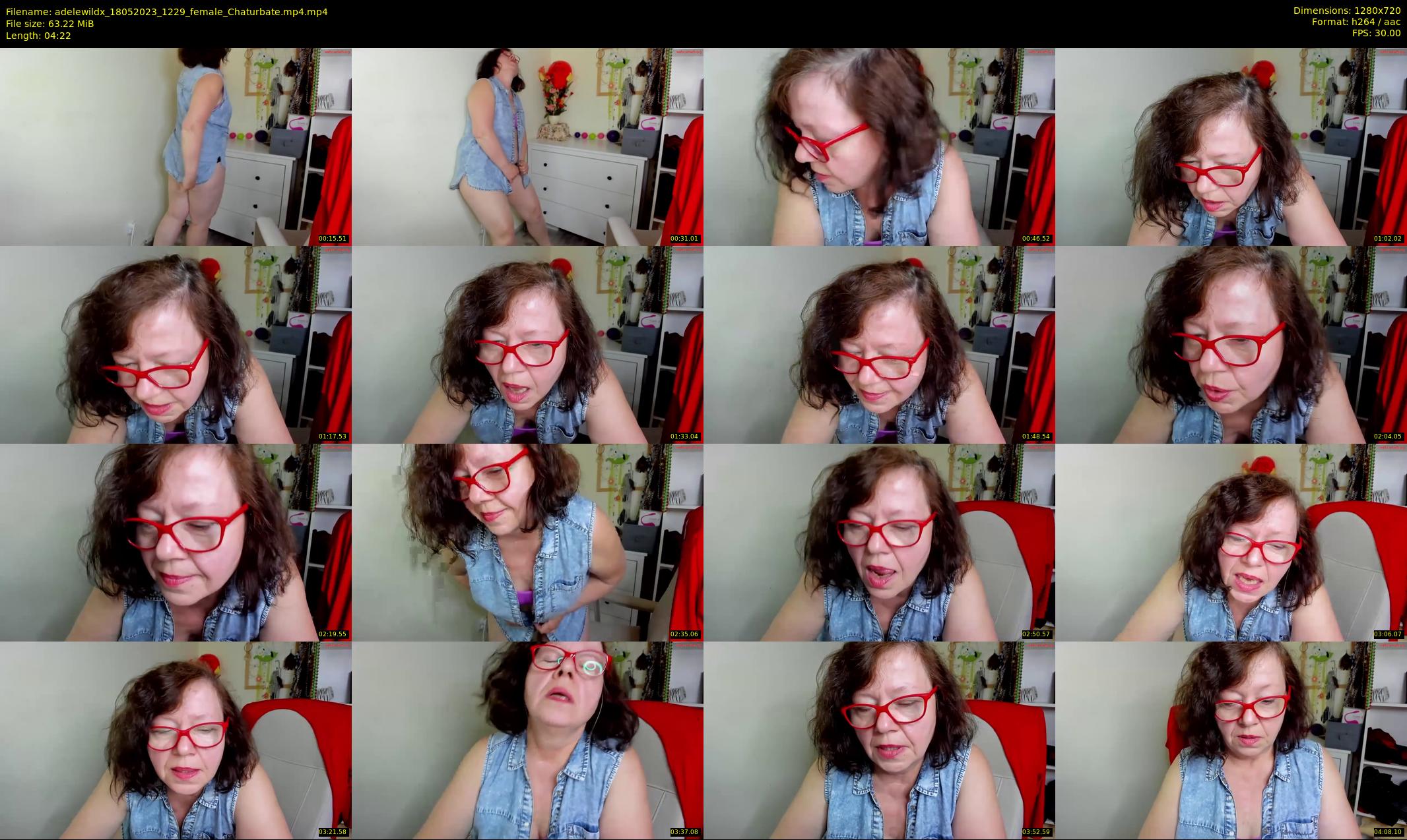 adelewildx — 5 minute Chaturbate female cam show recording, 720p, May 18, 2023