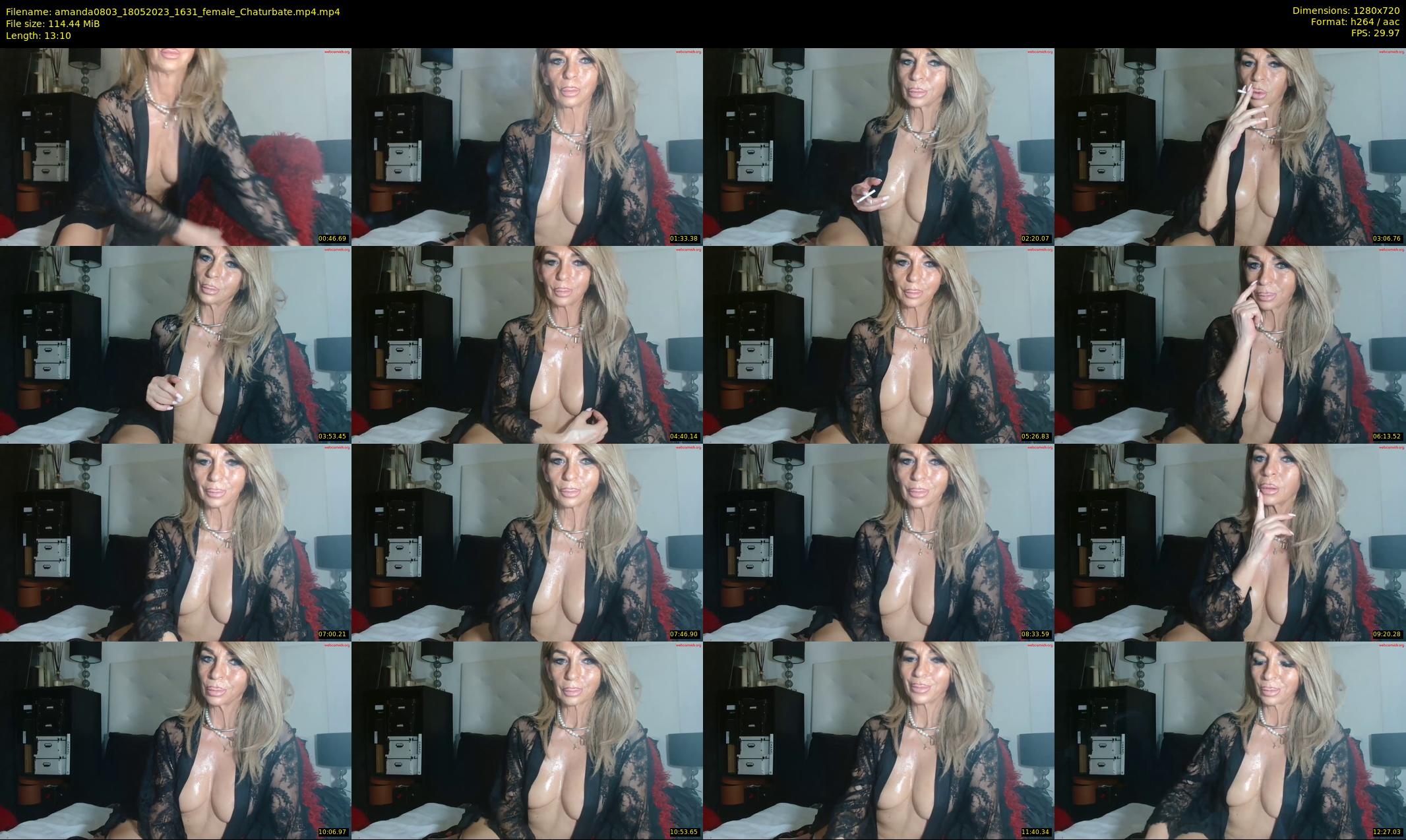 amanda0803 — 14 minute Chaturbate female cam show recording, 720p, May 18, 2023