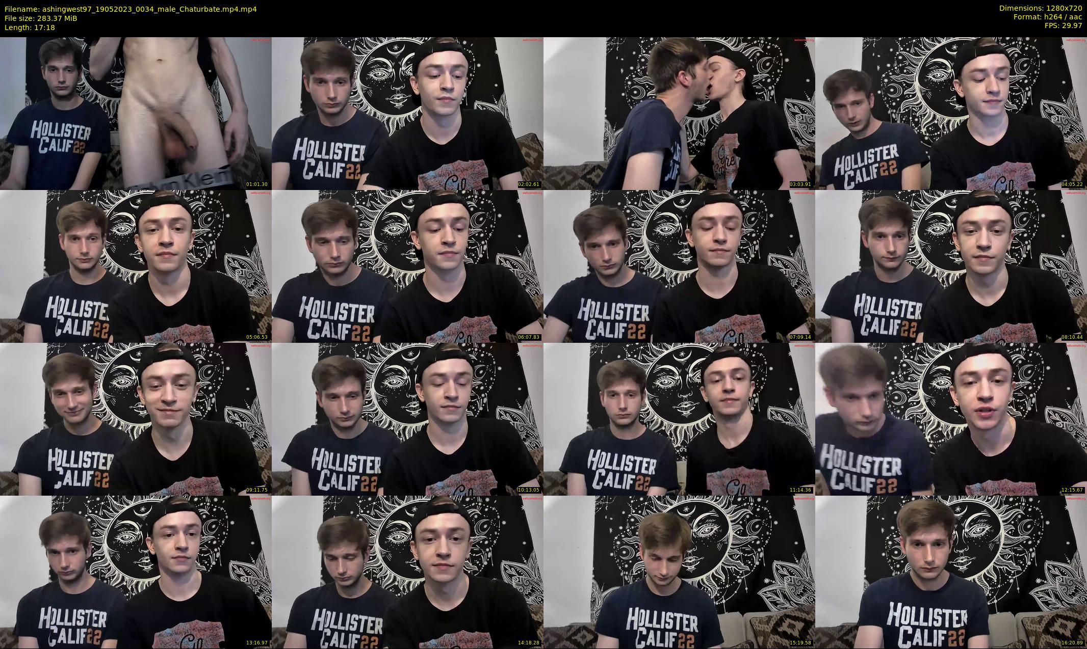 ashingwest97 — 18 minute Chaturbate male cam show recording, 720p, May 19, 2023