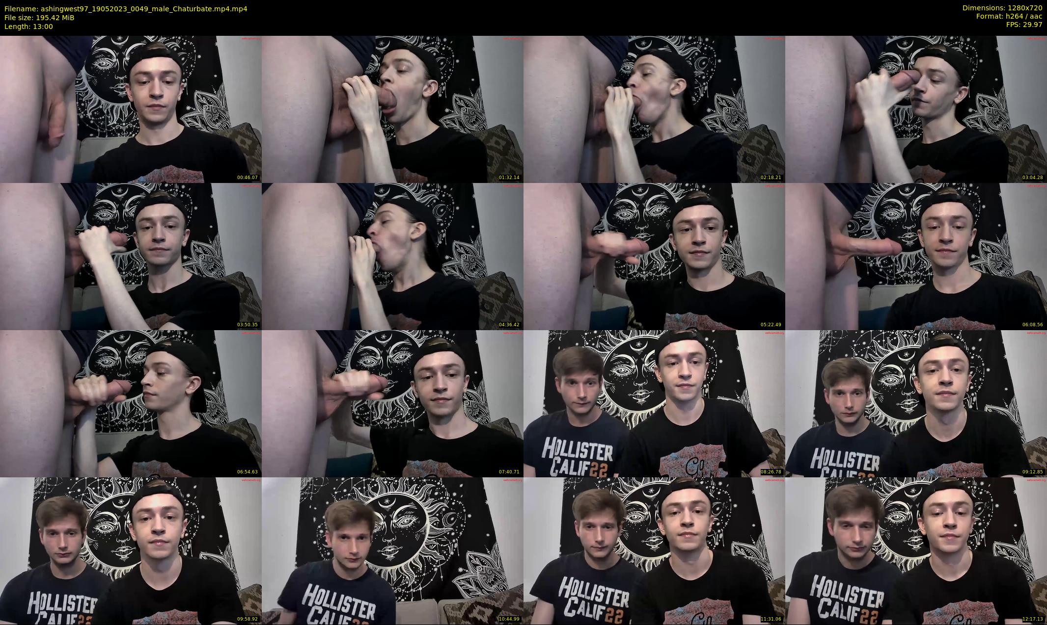 ashingwest97 — 13 minute Chaturbate male cam show recording, 720p, May 19, 2023