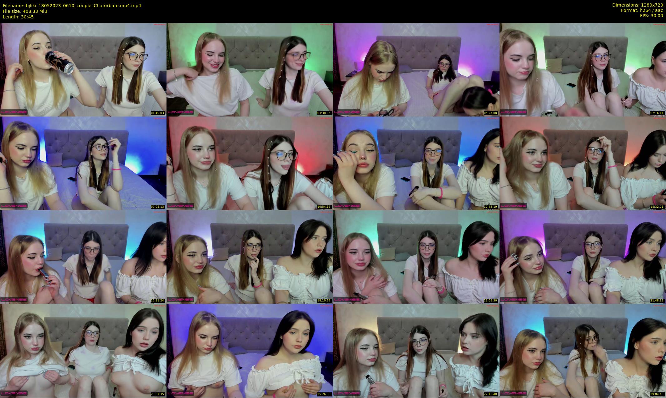bjliki — 31 minute Chaturbate couple cam show recording, 720p, May 18, 2023