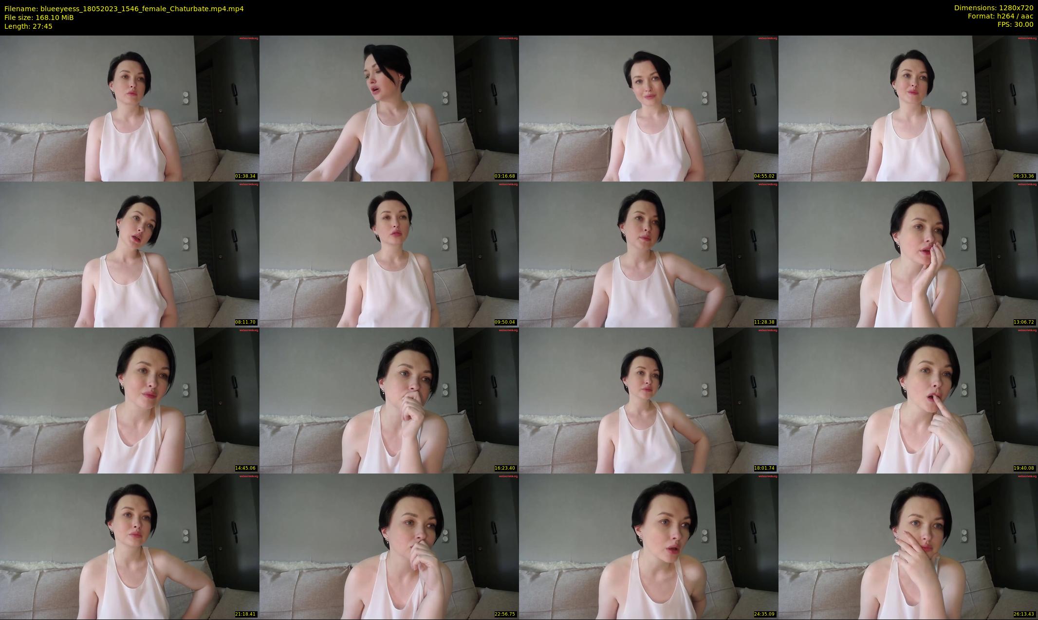 blueeyeess — 28 minute Chaturbate female cam show recording, 720p, May 18, 2023