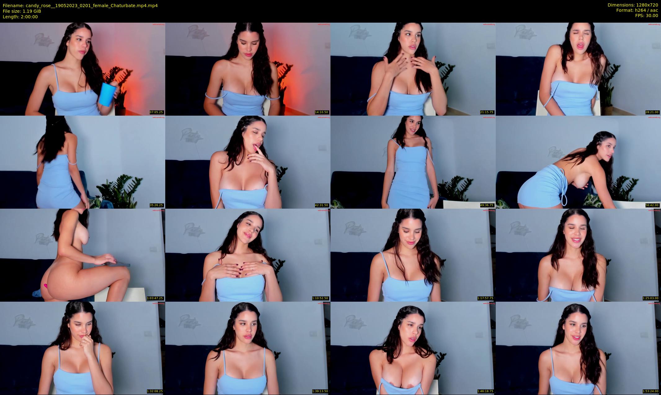 candy_rose_ — 120 minute Chaturbate female cam show recording, 720p, May 19, 2023