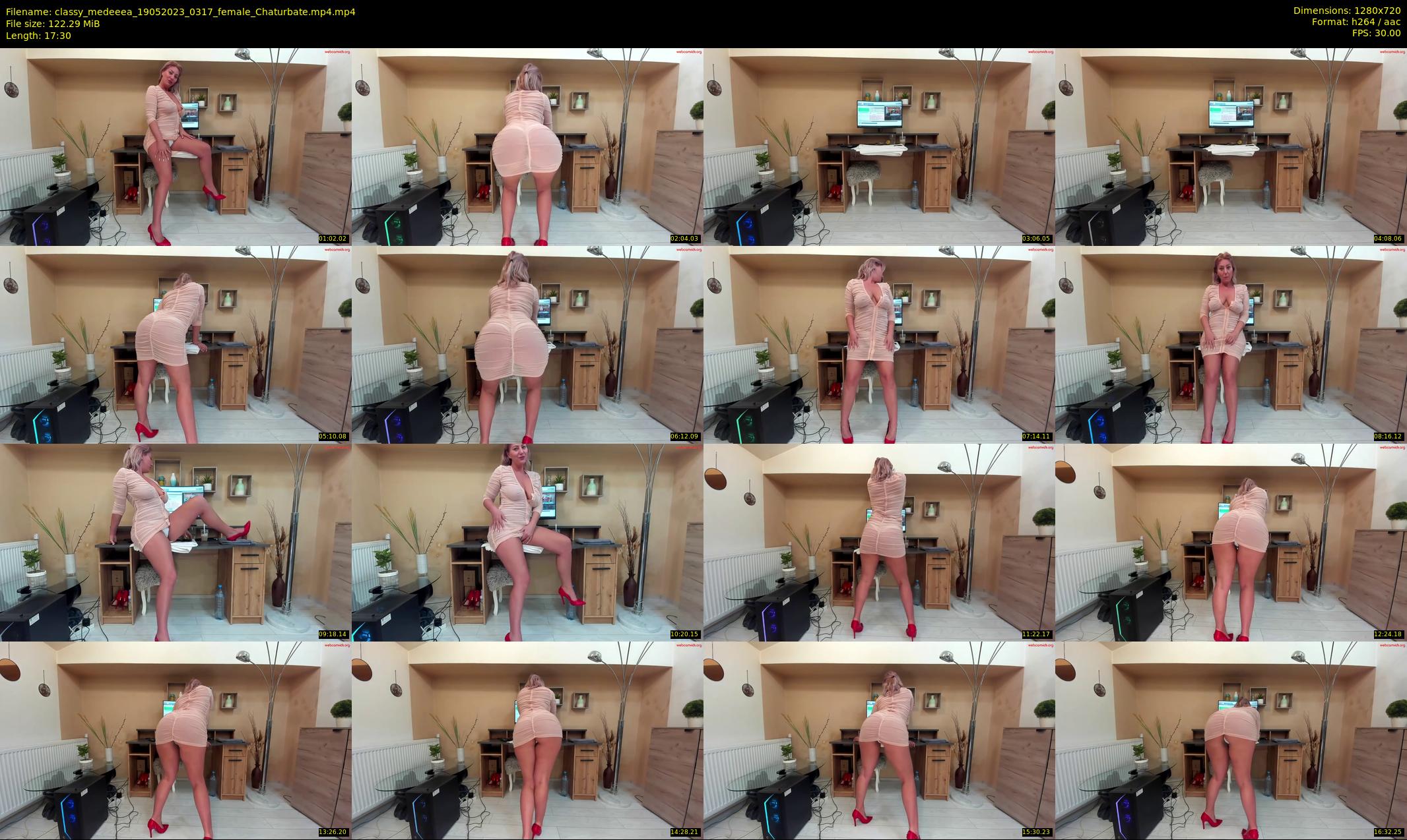 classy_medeeea — 18 minute Chaturbate female cam show recording, 720p, May 19, 2023