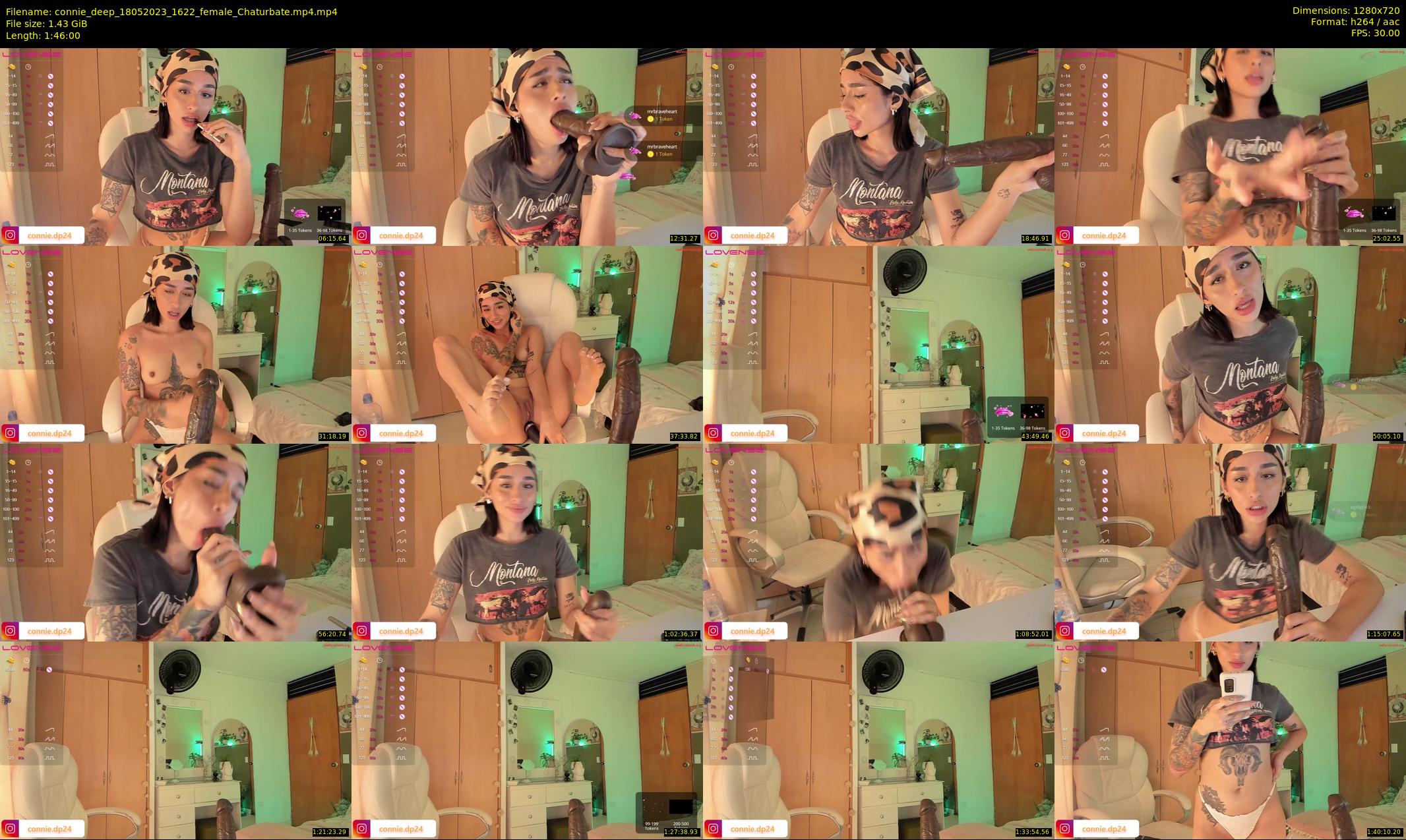 connie_deep — 106 minute Chaturbate female cam show recording, 720p, May 18, 2023