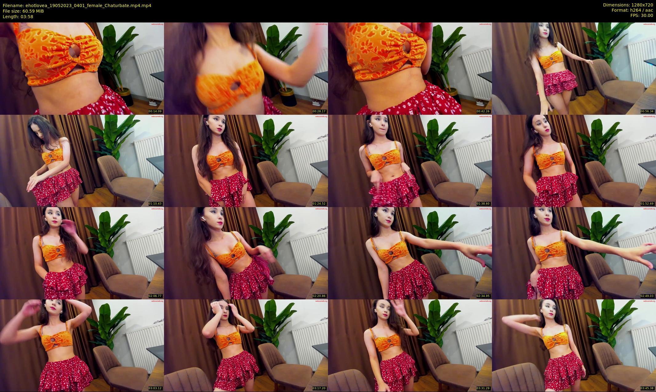 ehotlovea — 4 minute Chaturbate female cam show recording, 720p, May 19, 2023