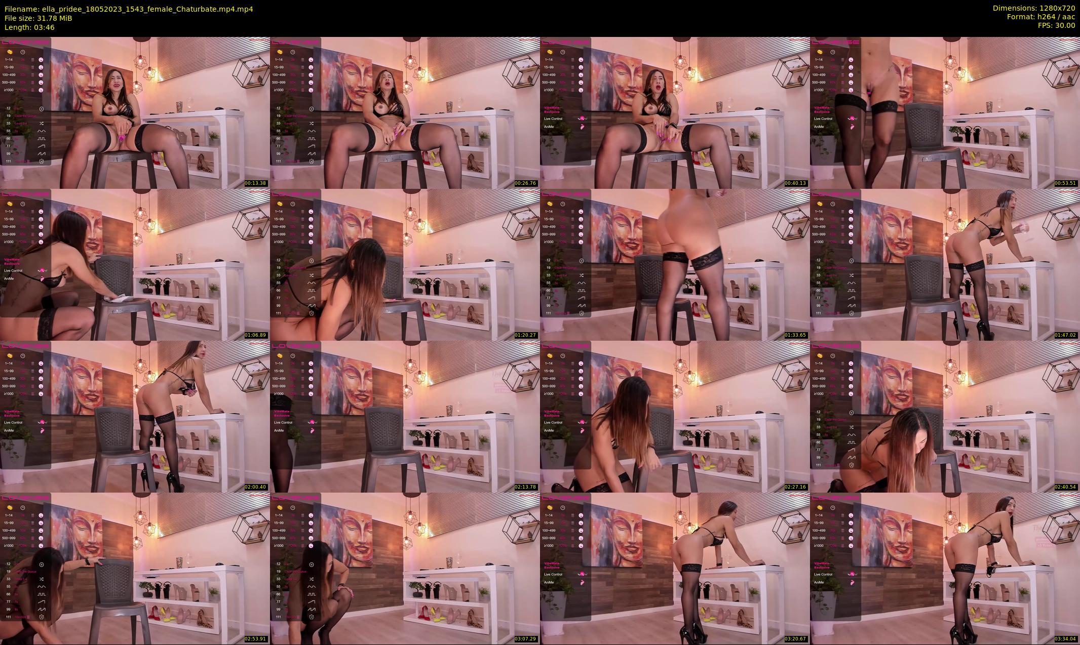 ella_pridee — 4 minute Chaturbate female cam show recording, 720p, May 18, 2023