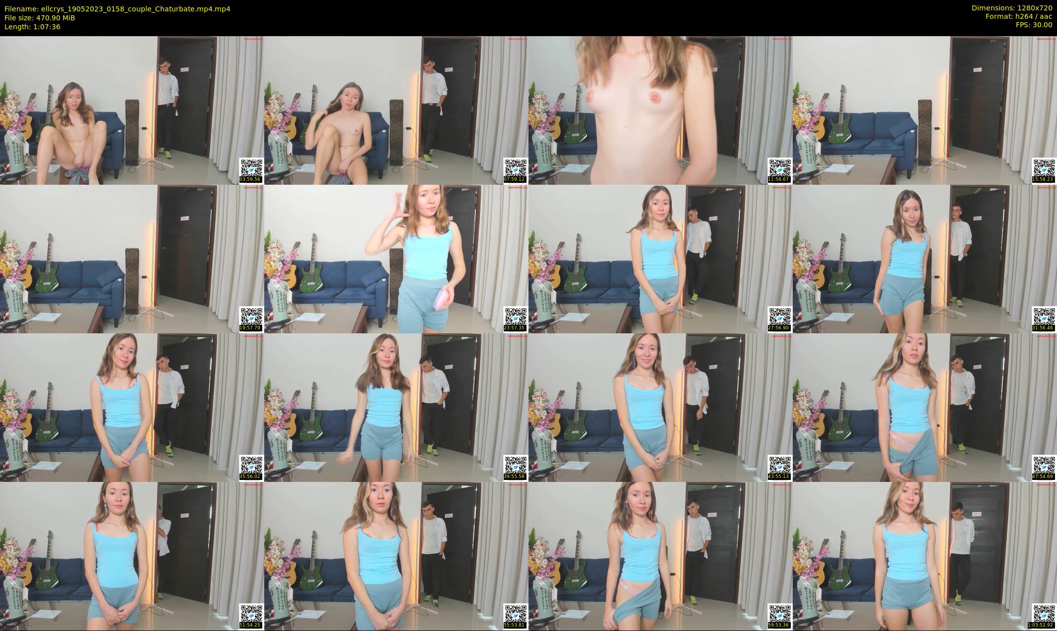 ellcrys — 68 minute Chaturbate couple cam show recording, 720p, May 19, 2023