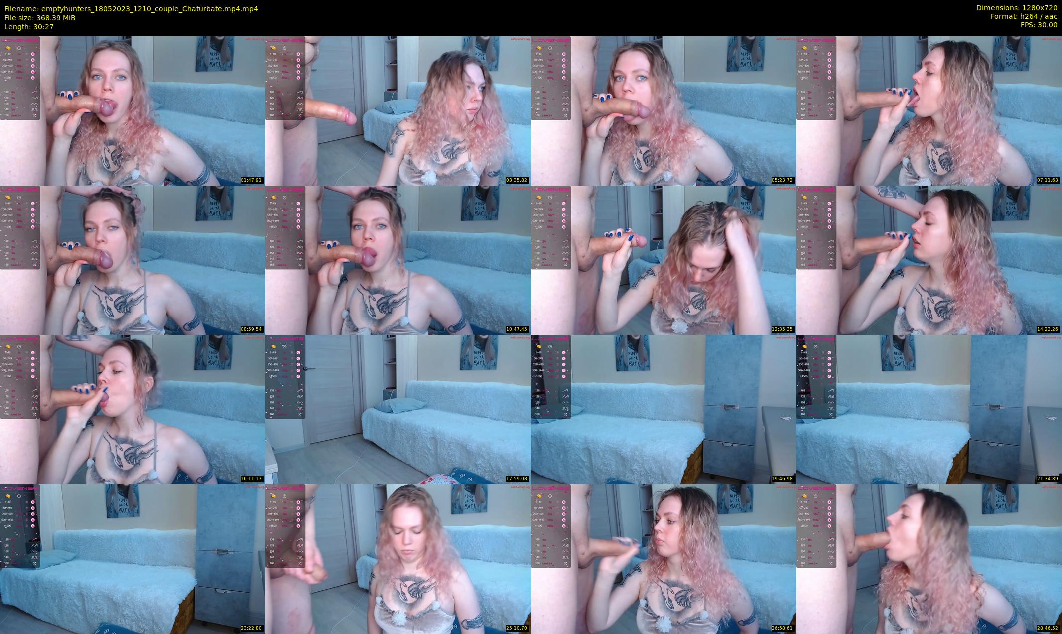 emptyhunters — 31 minute Chaturbate couple cam show recording, 720p, May 18, 2023