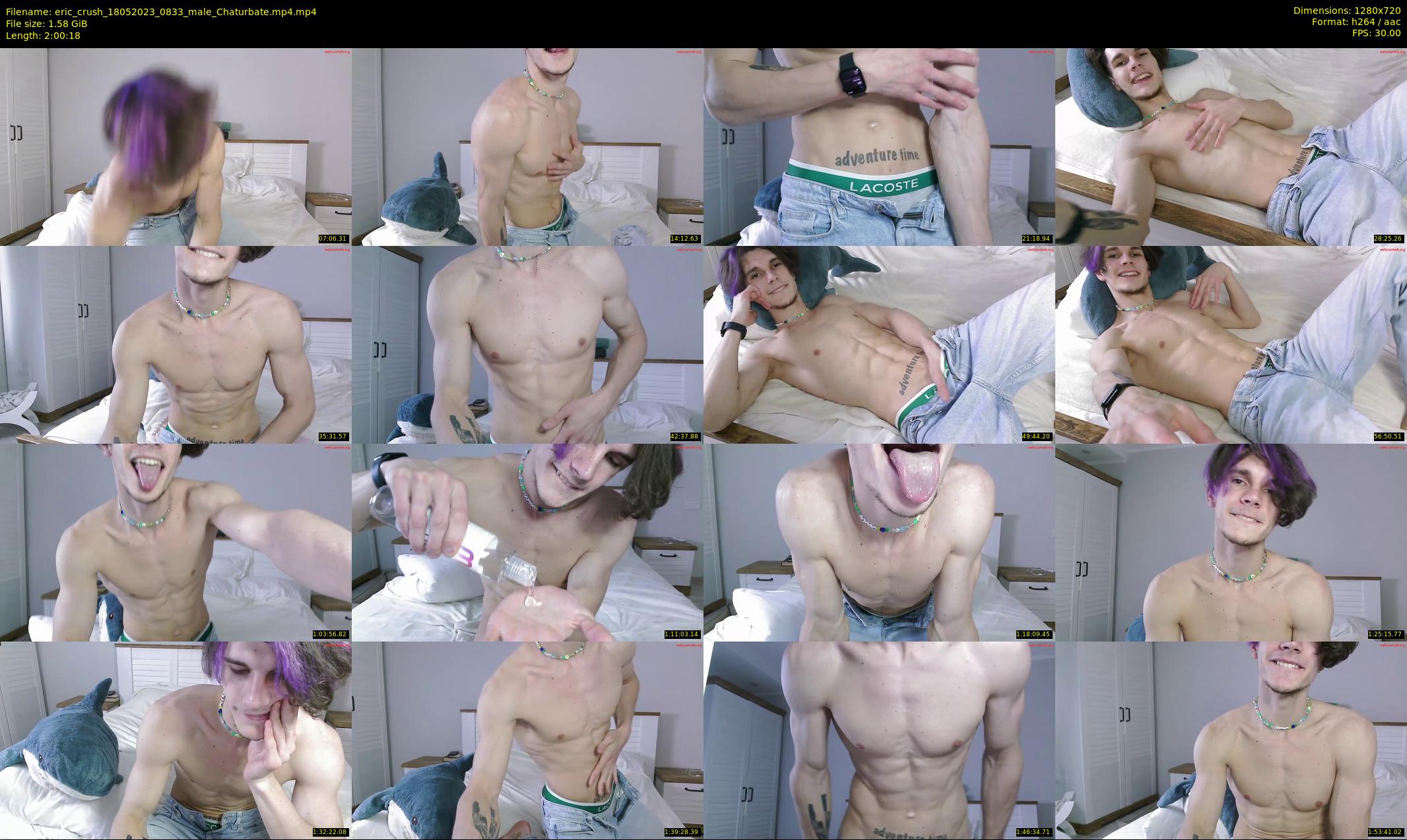 eric_crush — 121 minute Chaturbate male cam show recording, 720p, May 18, 2023