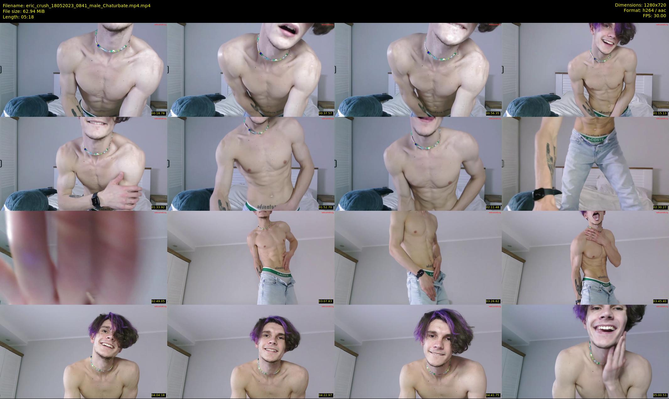 eric_crush — 6 minute Chaturbate male cam show recording, 720p, May 18, 2023