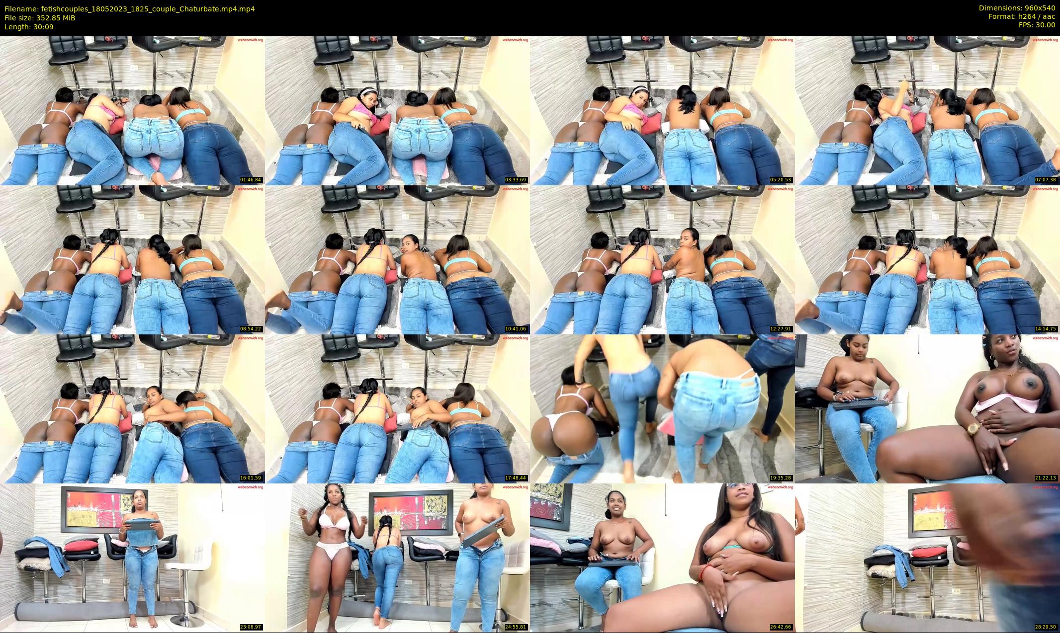 fetishcouples — 31 minute Chaturbate couple cam show recording, 480p, May 18, 2023