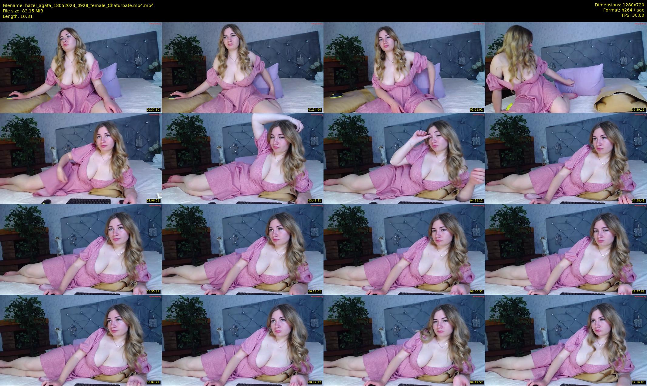 hazel_agata — 11 minute Chaturbate female cam show recording, 720p, May 18, 2023