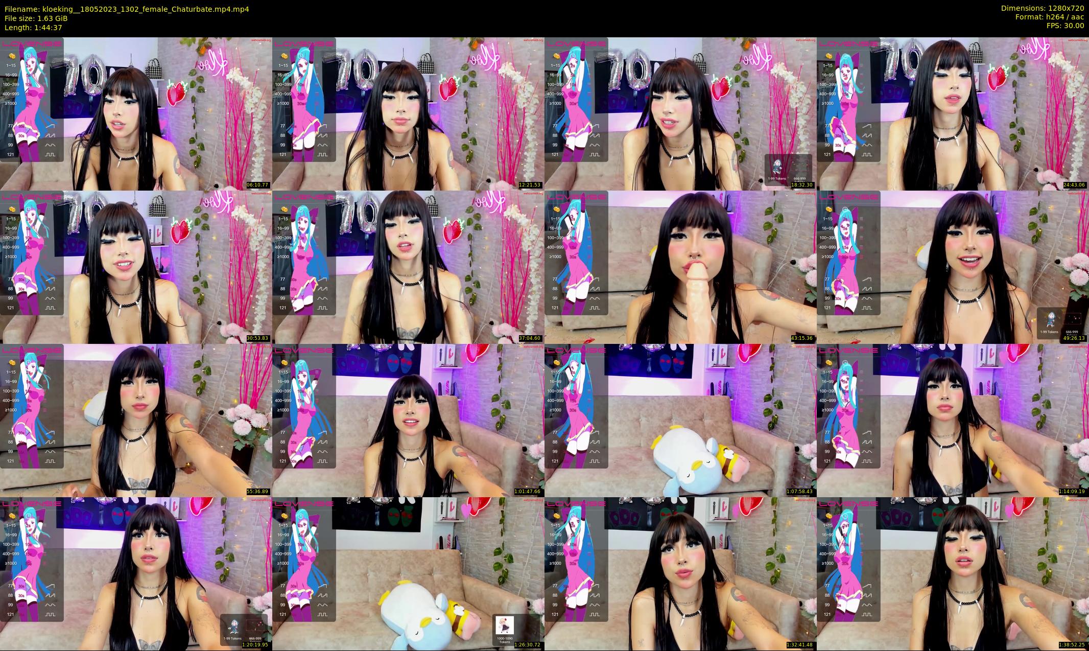 kloeking_ — 105 minute Chaturbate female cam show recording, 720p, May 18, 2023