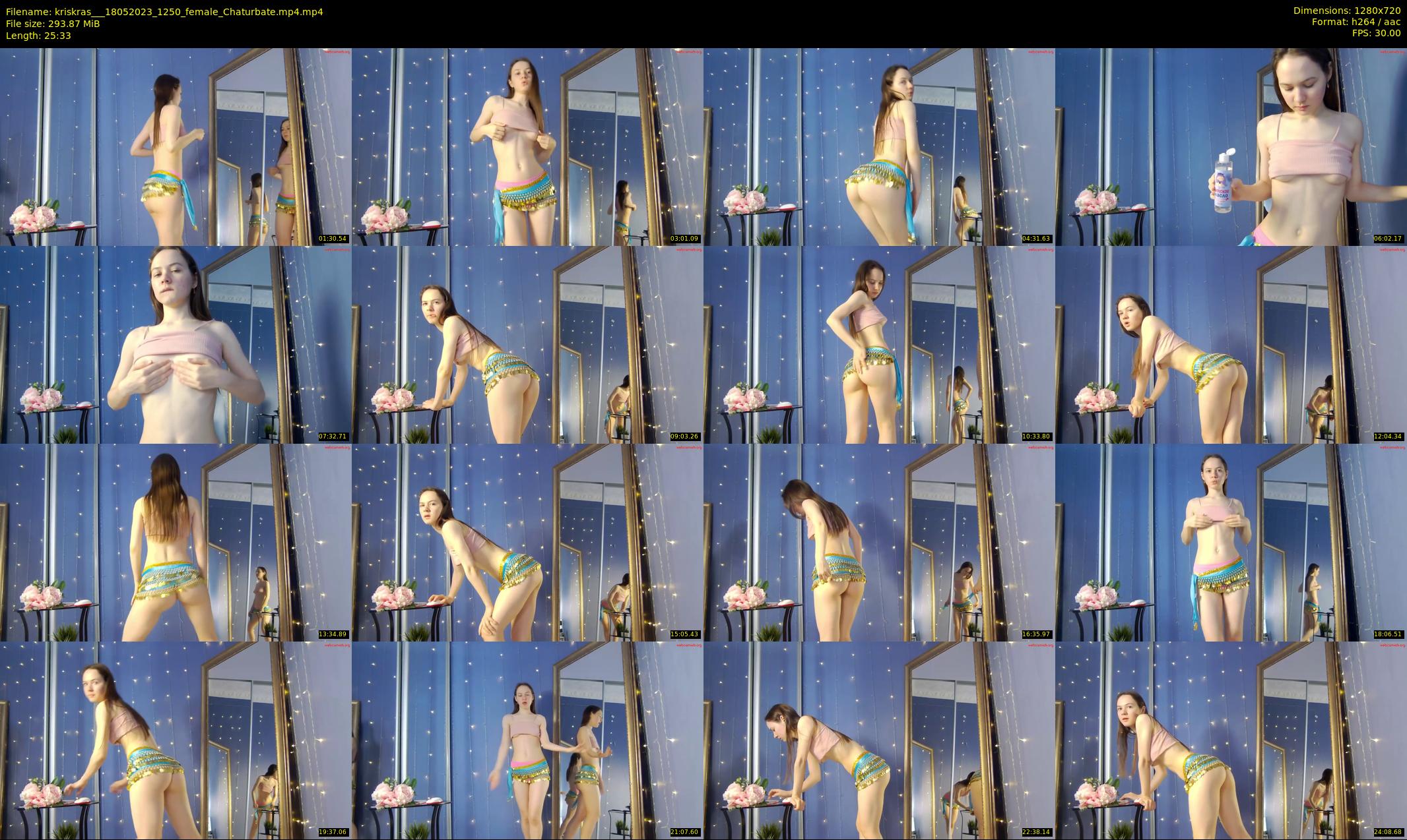 kriskras__ — 26 minute Chaturbate female cam show recording, 720p, May 18, 2023