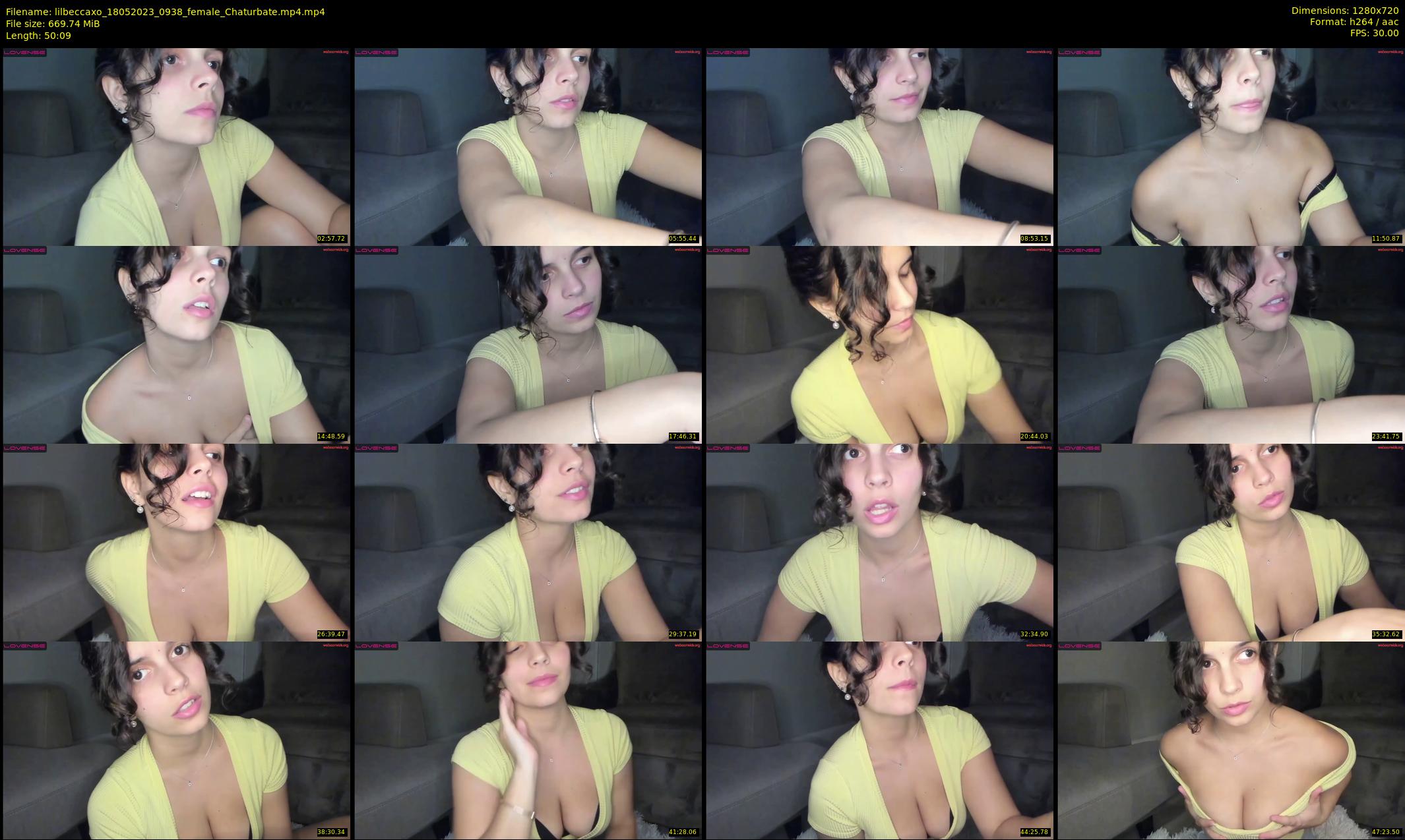 lilbeccaxo — 51 minute Chaturbate female cam show recording, 720p, May 18, 2023