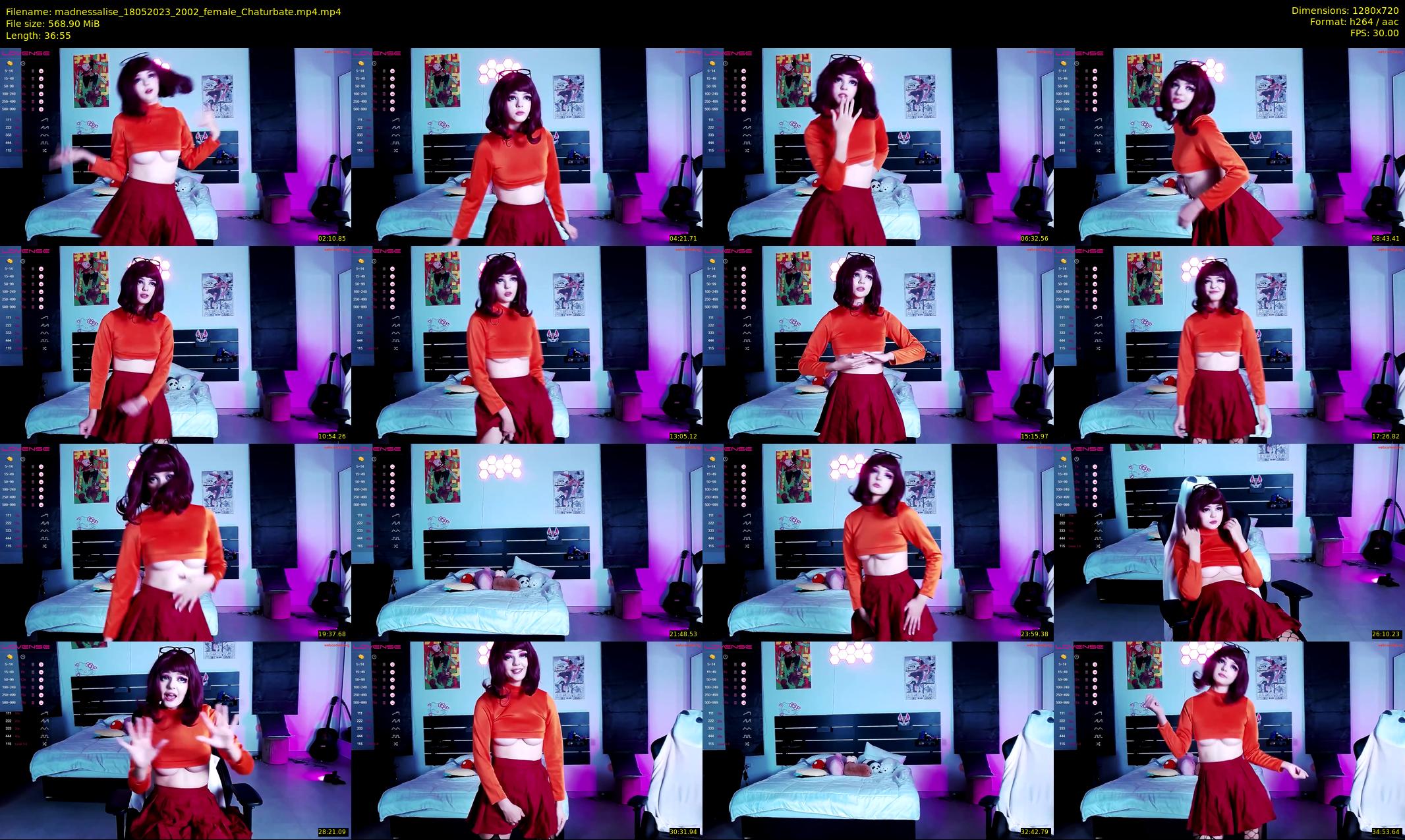 madnessalise — 37 minute Chaturbate female cam show recording, 720p, May 18, 2023