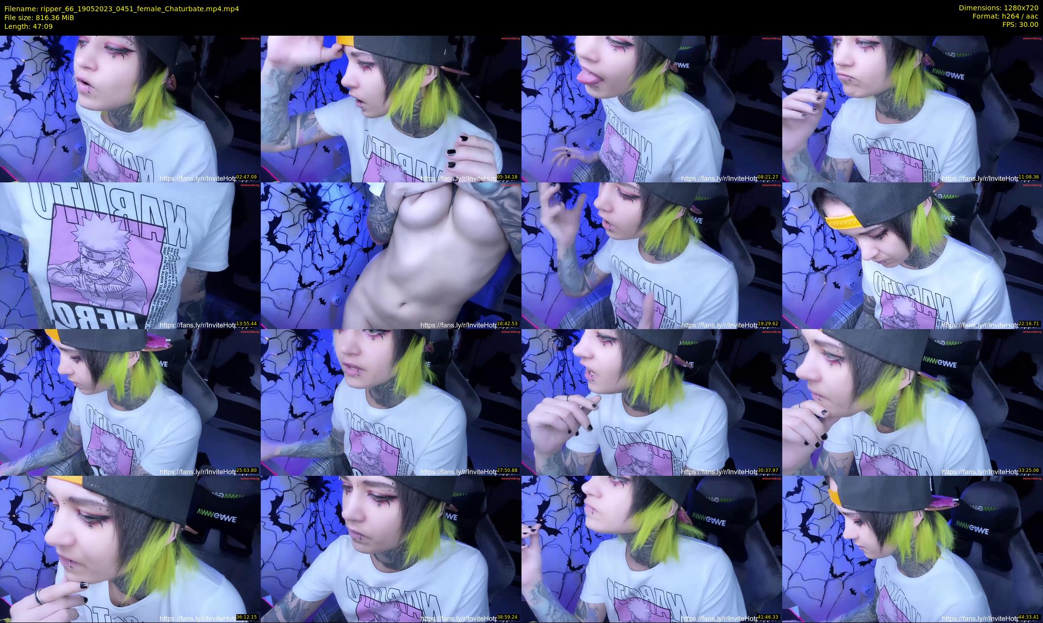 ripper_66 — 48 minute Chaturbate female cam show recording, 720p, May 19, 2023