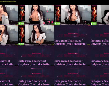 shachatte — 41 minute Chaturbate couple cam show recording, 720p, May 18, 2023