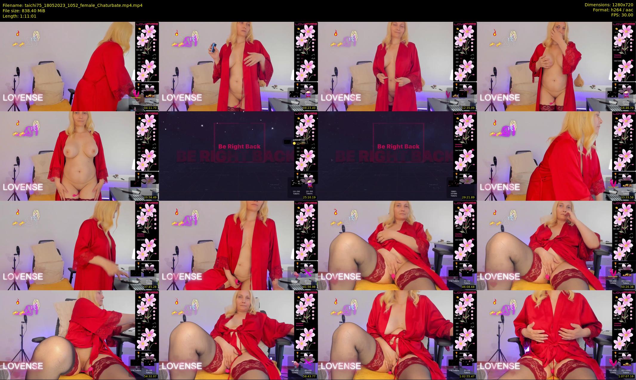 taichi75 — 72 minute Chaturbate female cam show recording, 720p, May 18, 2023