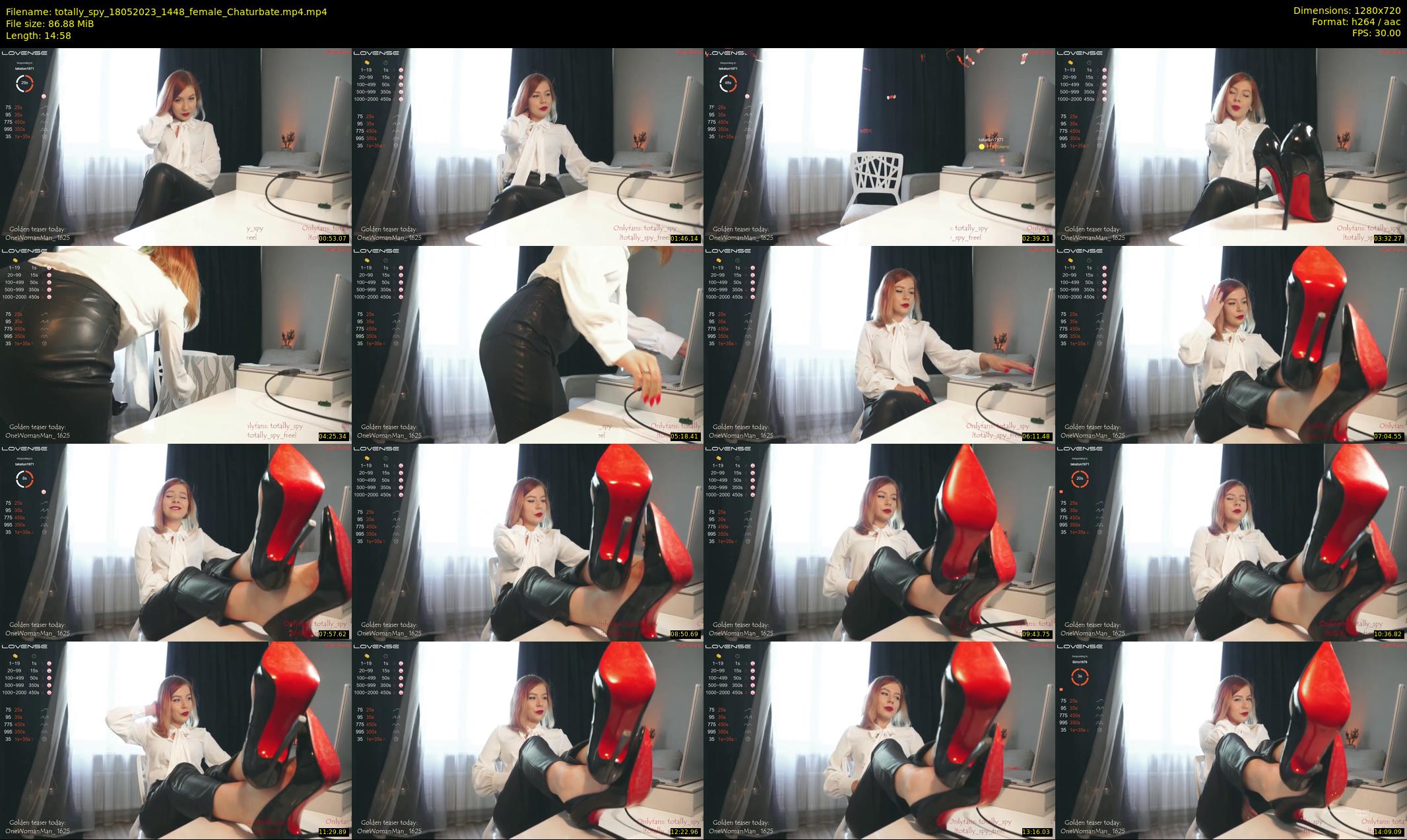 totally_spy — 15 minute Chaturbate female cam show recording, 720p, May 18, 2023