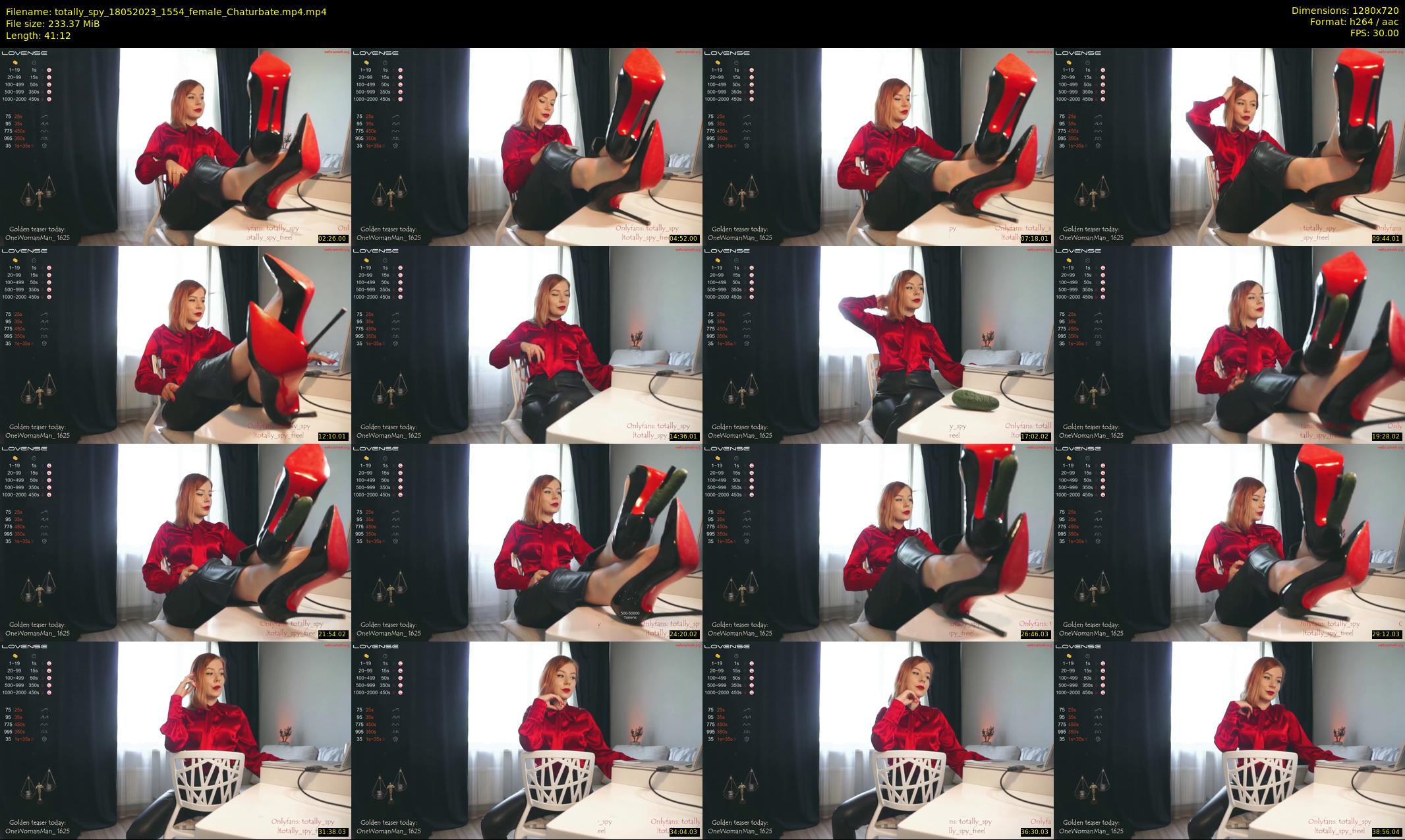 totally_spy — 42 minute Chaturbate female cam show recording, 720p, May 18, 2023