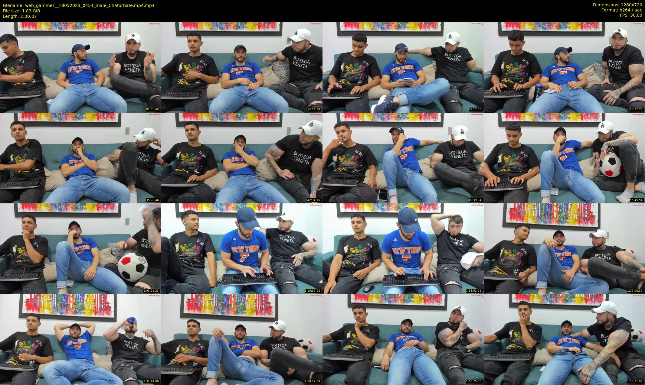 web_gammer_ — 121 minute Chaturbate male cam show recording, 720p, May 18, 2023