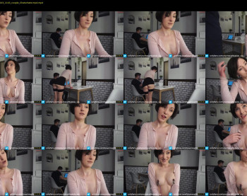 yournaughtypixie — 40 minute Chaturbate couple cam show recording, 720p, May 18, 2023