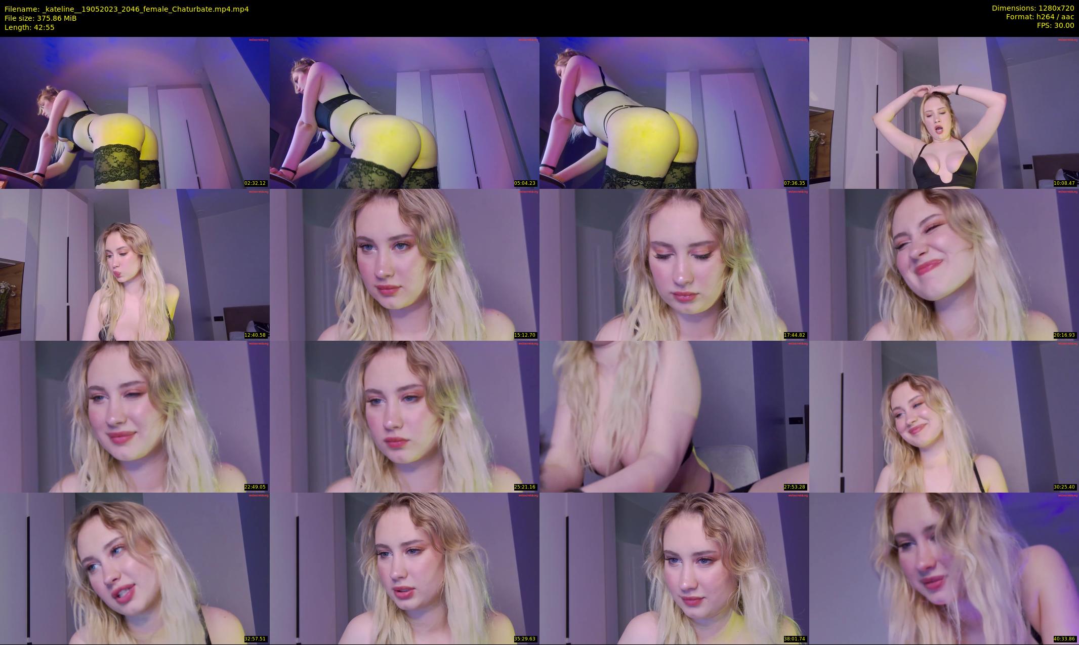 _kateline_ — 43 minute Chaturbate female cam show recording, 720p, May 19, 2023