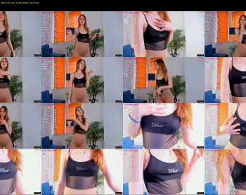 afroditacaree — 8 minute Chaturbate female cam show recording, 720p, May 19, 2023