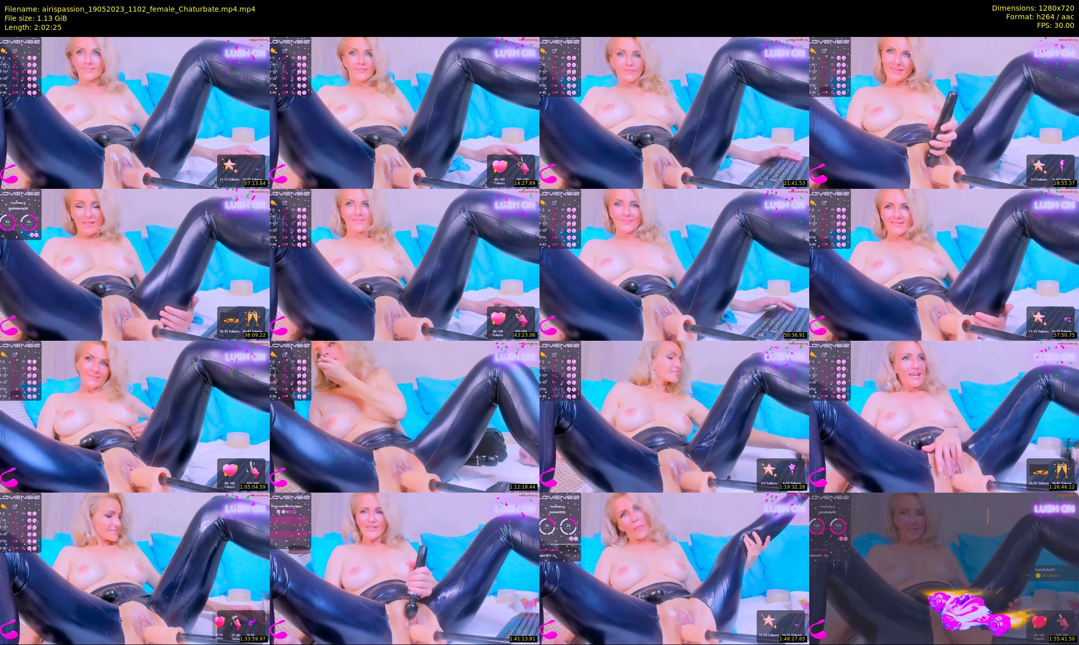 airispassion — 123 minute Chaturbate female cam show recording, 720p, May 19, 2023