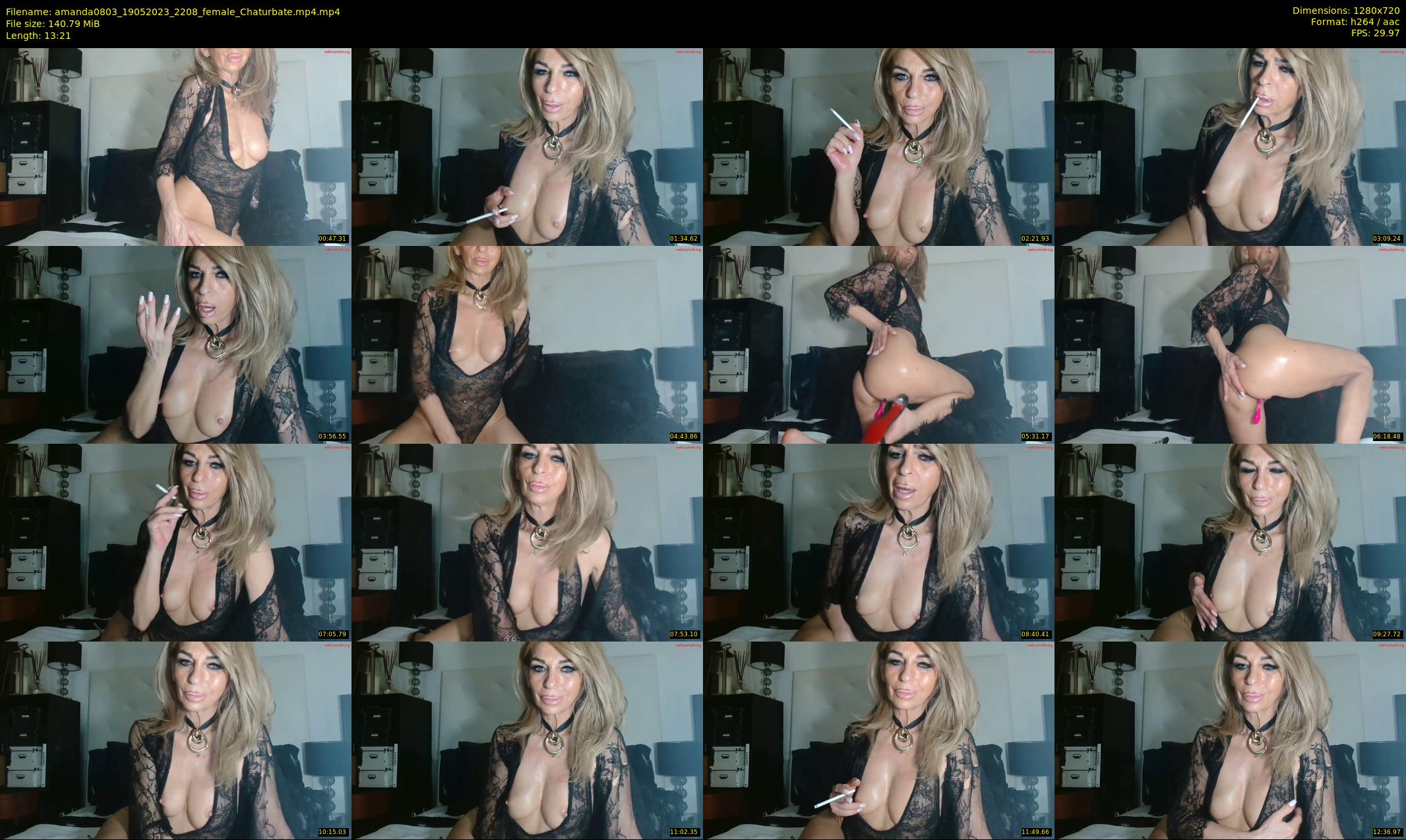 amanda0803 — 14 minute Chaturbate female cam show recording, 720p, May 19, 2023