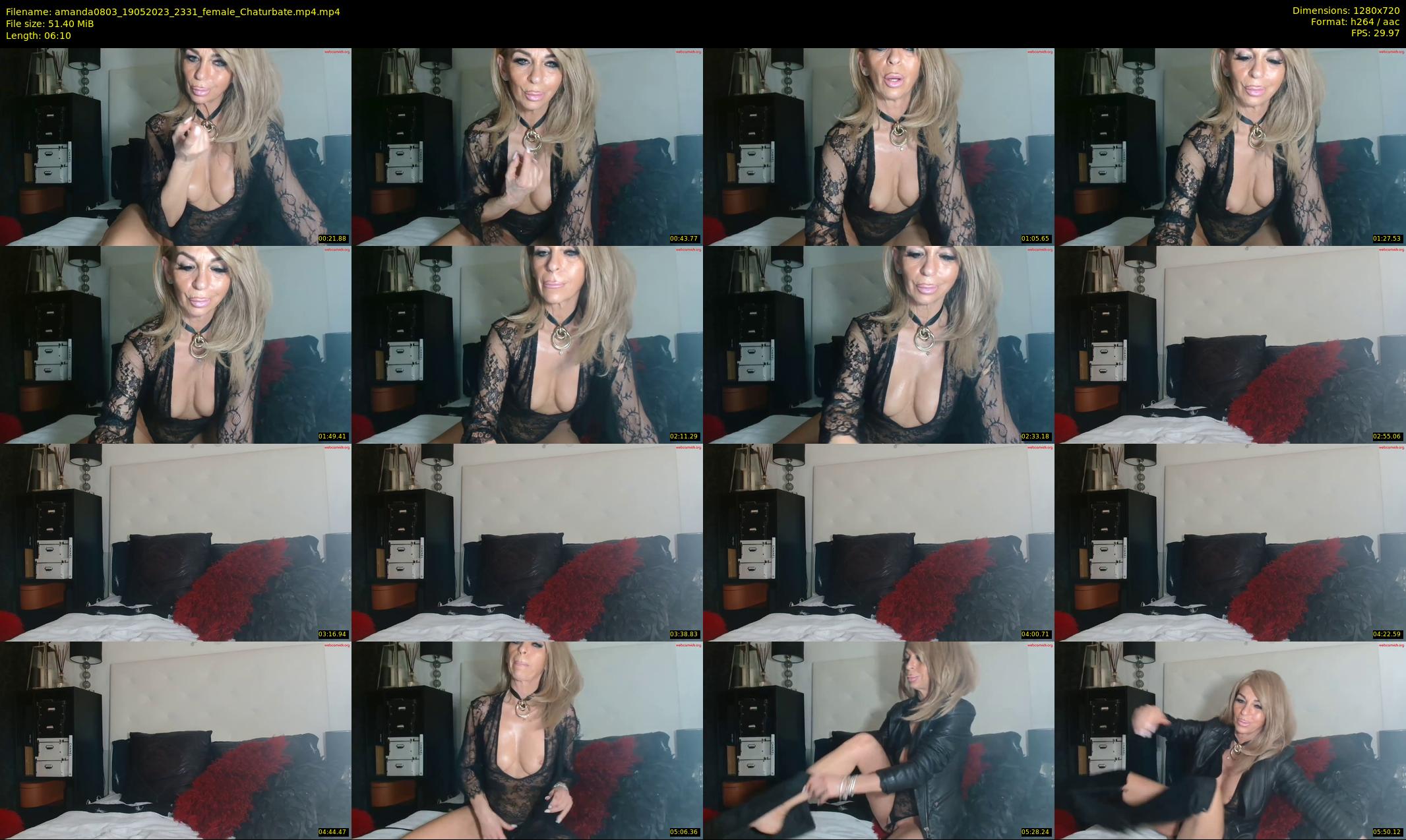 amanda0803 — 7 minute Chaturbate female cam show recording, 720p, May 19, 2023