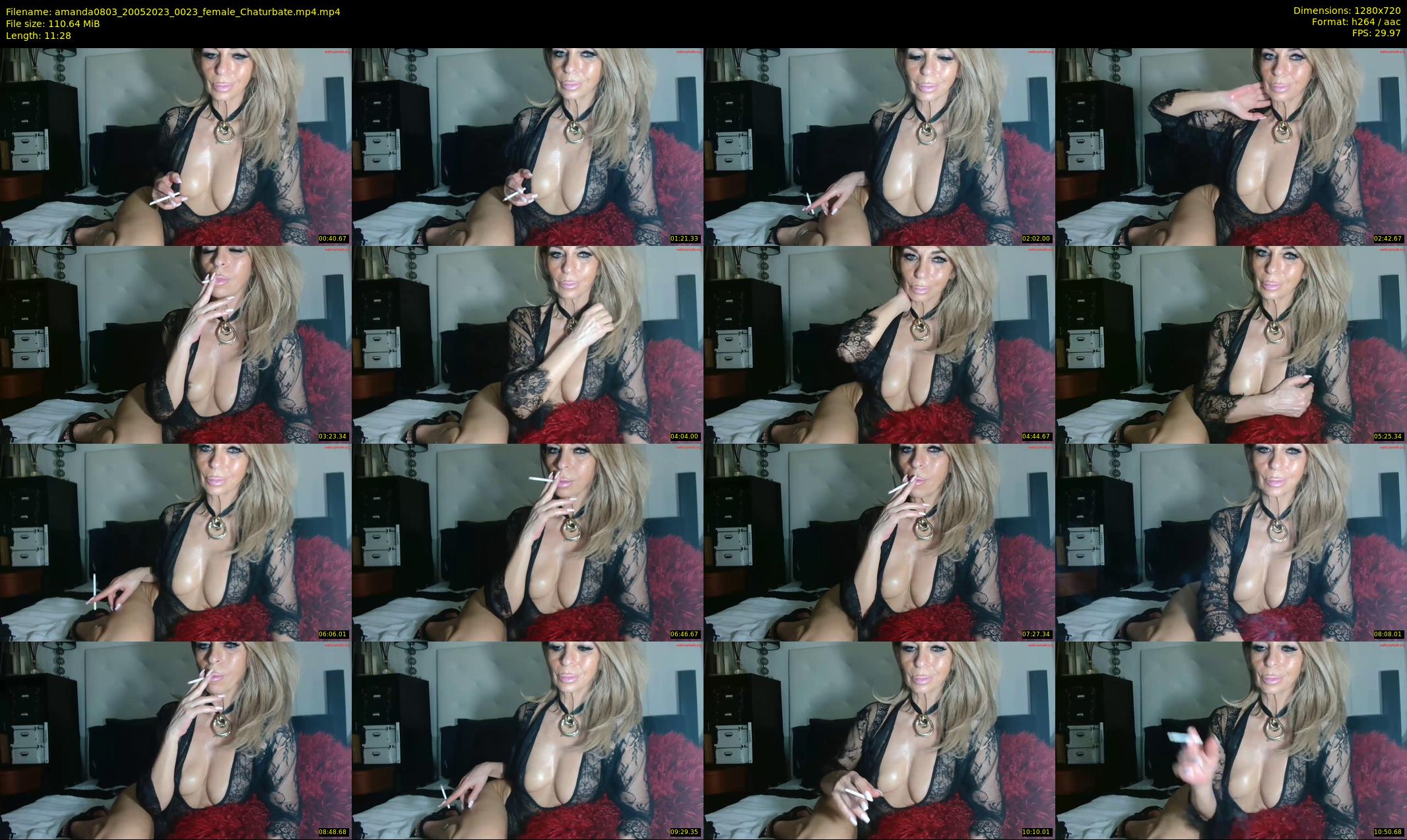 amanda0803 — 12 minute Chaturbate female cam show recording, 720p, May 20, 2023