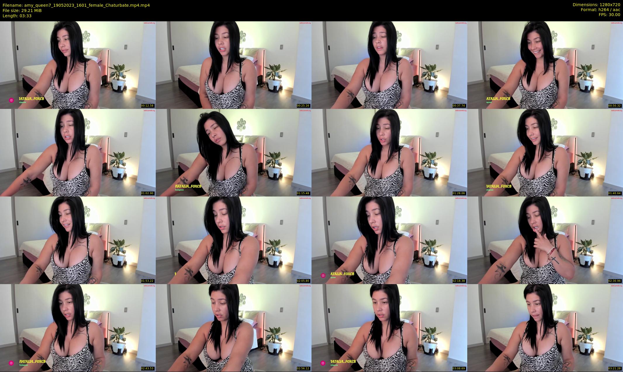 amy_queen7 — 4 minute Chaturbate female cam show recording, 720p, May 19, 2023
