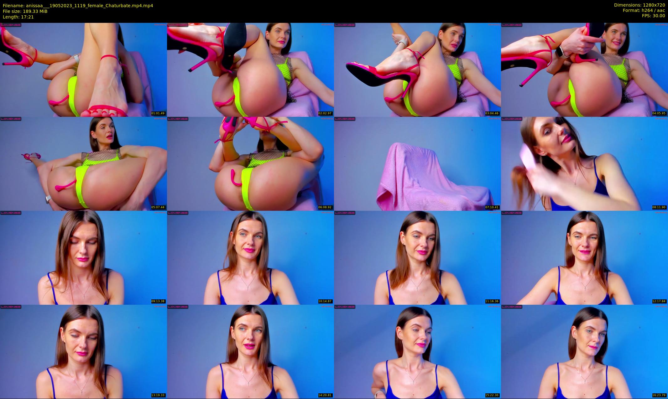 anissaa__ — 18 minute Chaturbate female cam show recording, 720p, May 19, 2023
