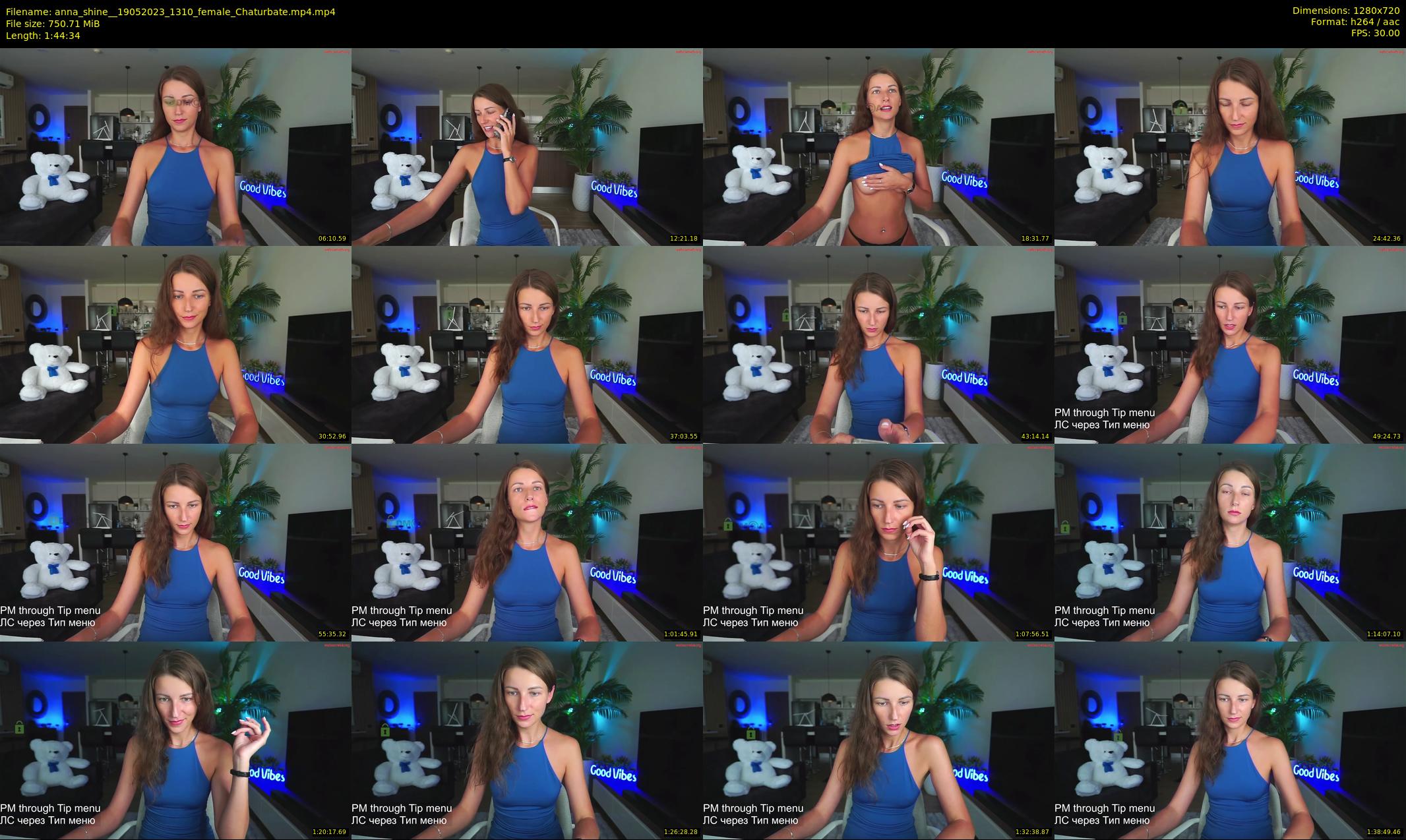 anna_shine_ — 105 minute Chaturbate female cam show recording, 720p, May 19, 2023