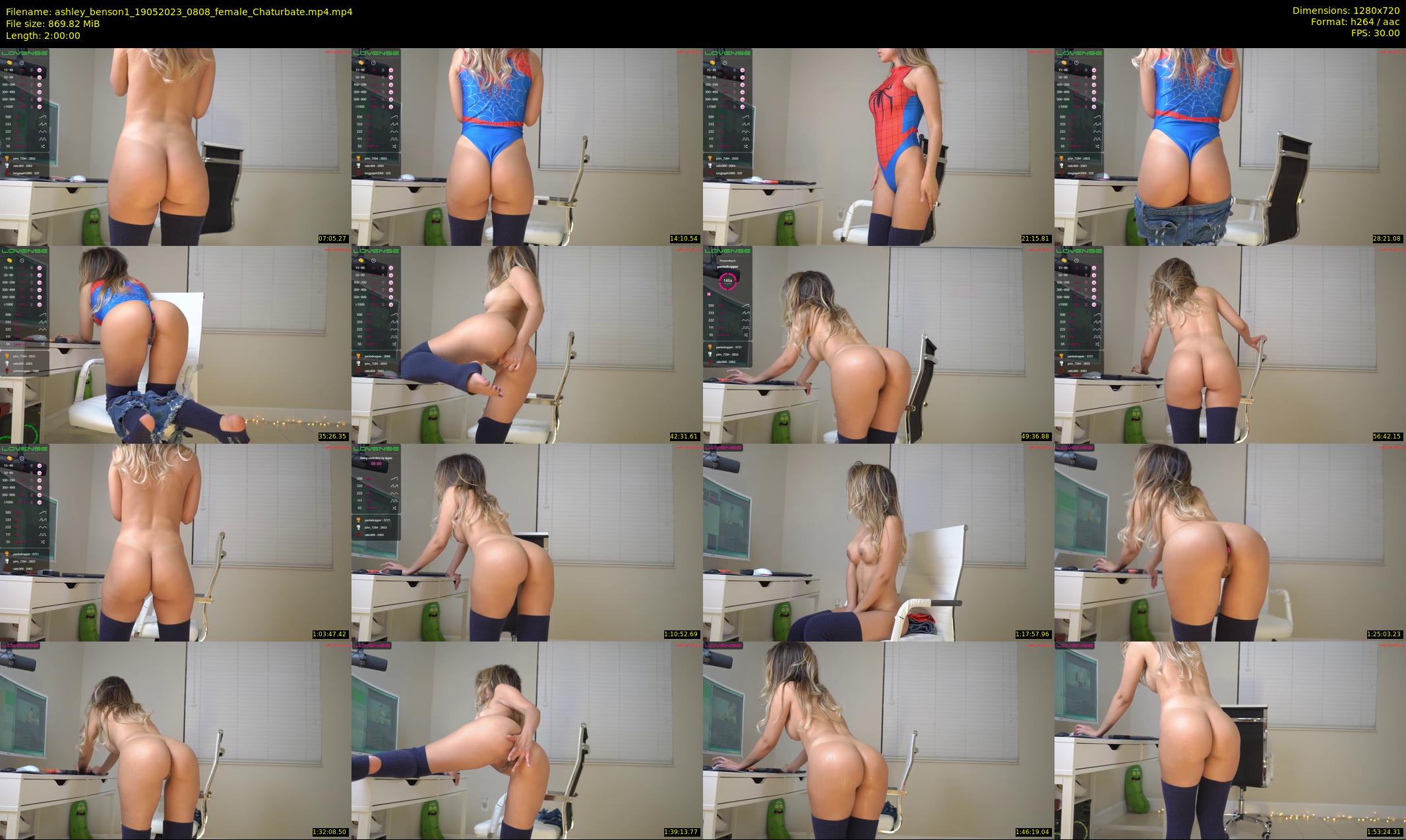 ashley_benson1 — 120 minute Chaturbate female cam show recording, 720p, May 19, 2023