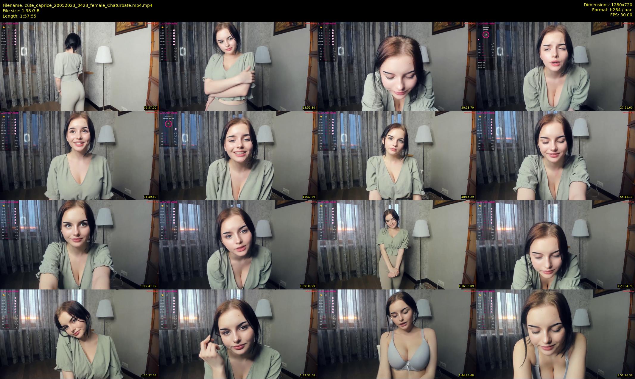 cute_caprice — 118 minute Chaturbate female cam show recording, 720p, May 20, 2023