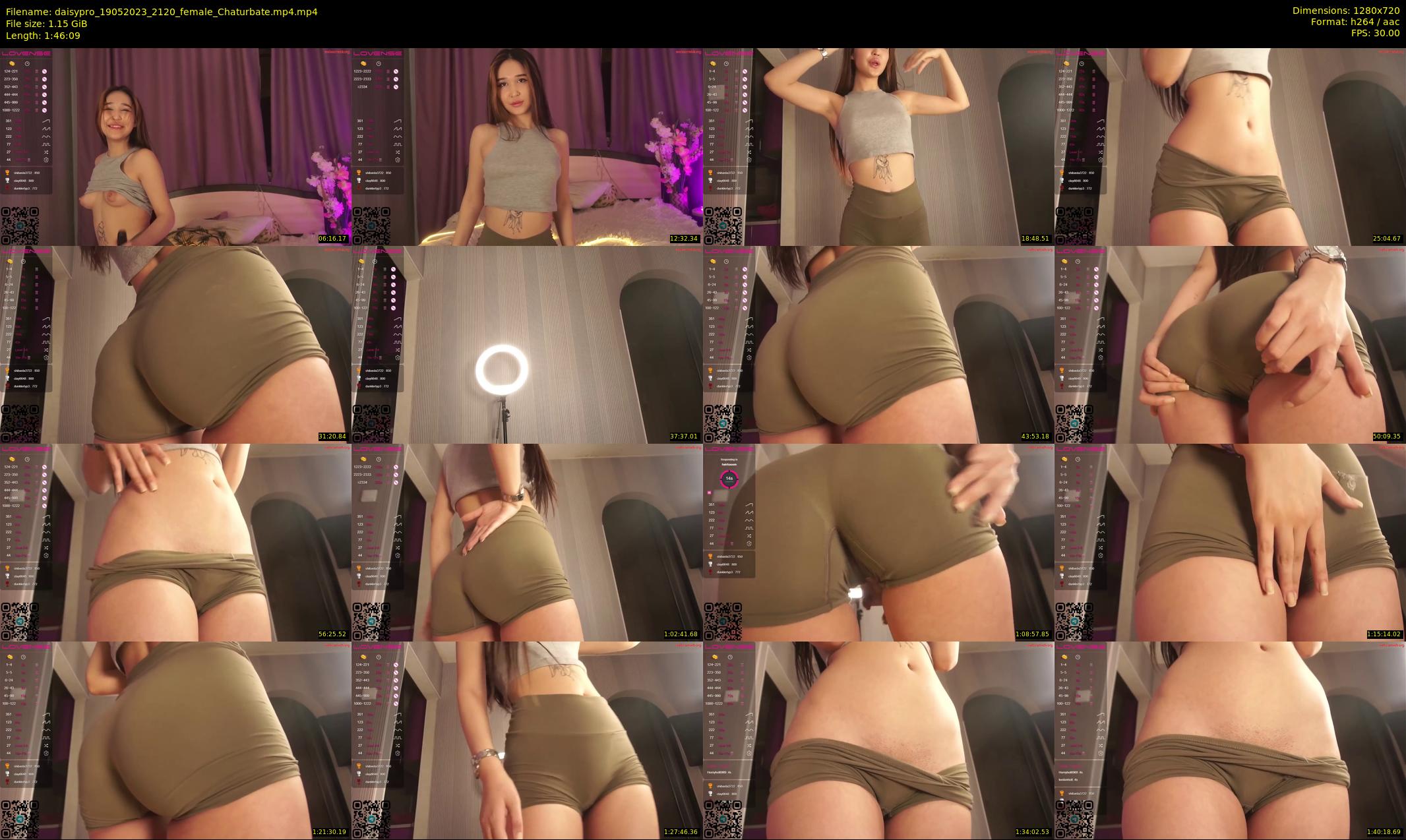 daisypro — 107 minute Chaturbate couple cam show recording, 720p, May 19, 2023