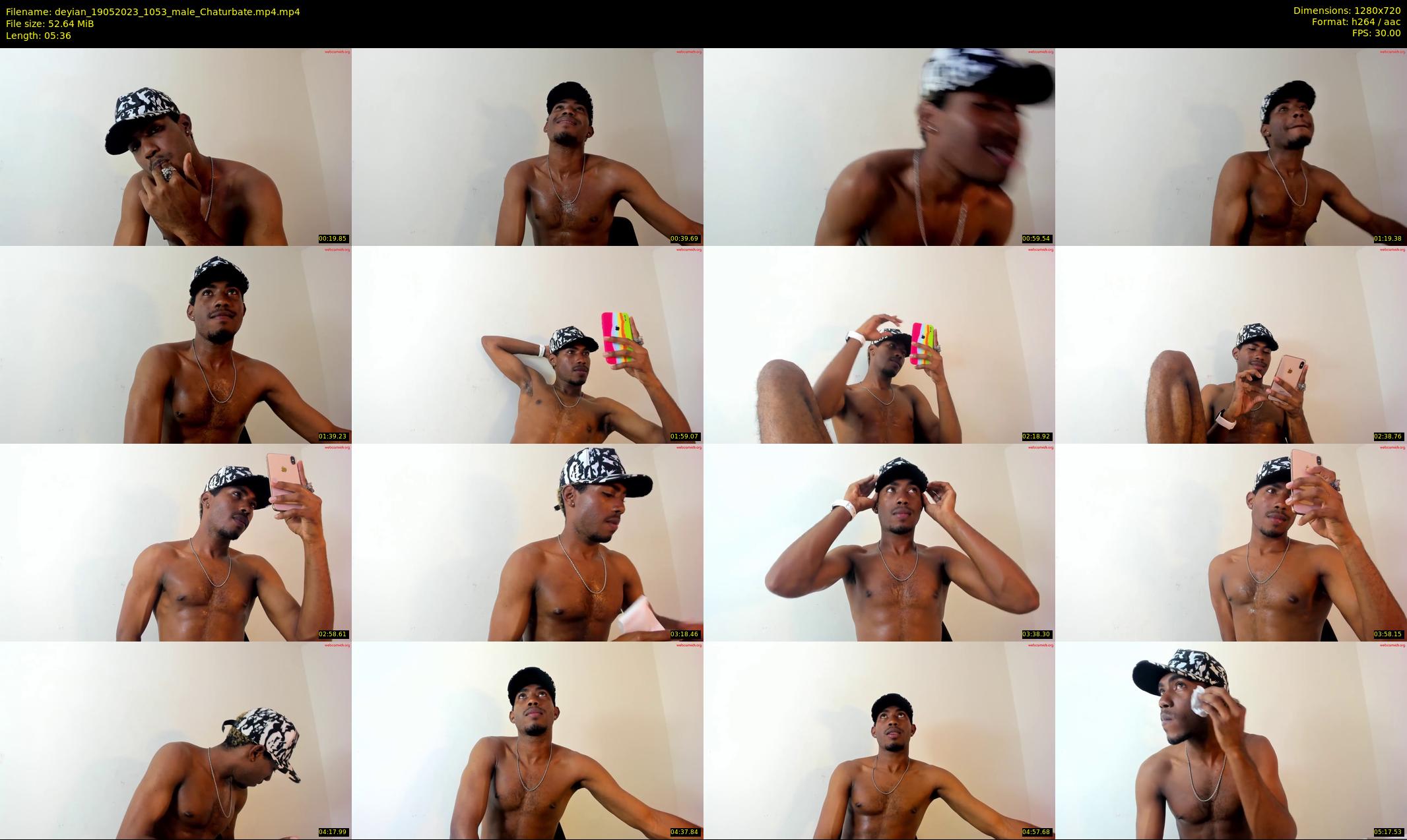 deyian — 6 minute Chaturbate male cam show recording, 720p, May 19, 2023
