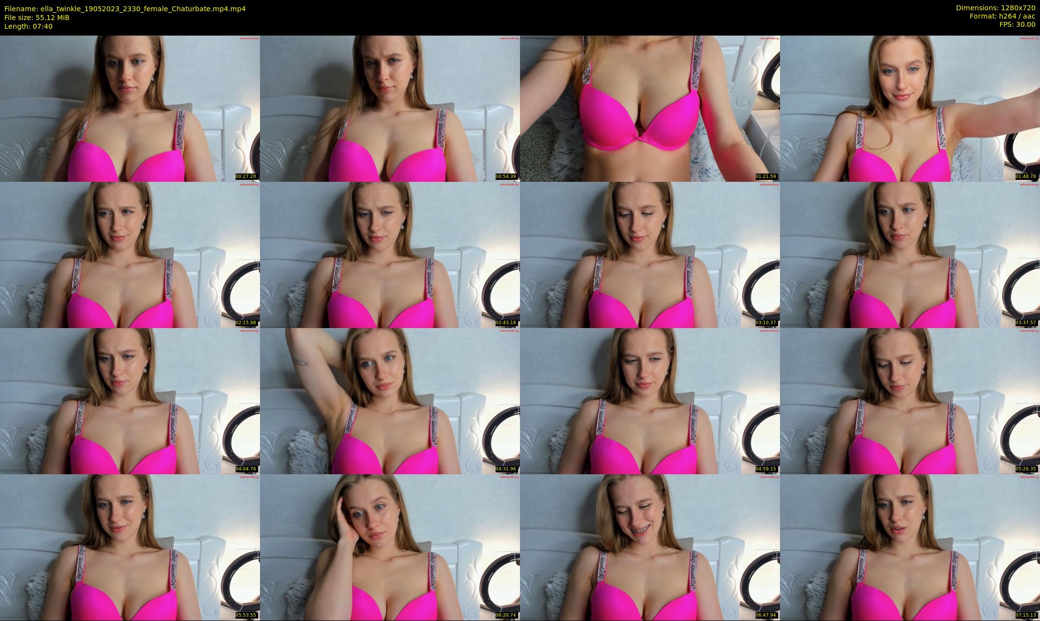ella_twinkle — 8 minute Chaturbate female cam show recording, 720p, May 19, 2023