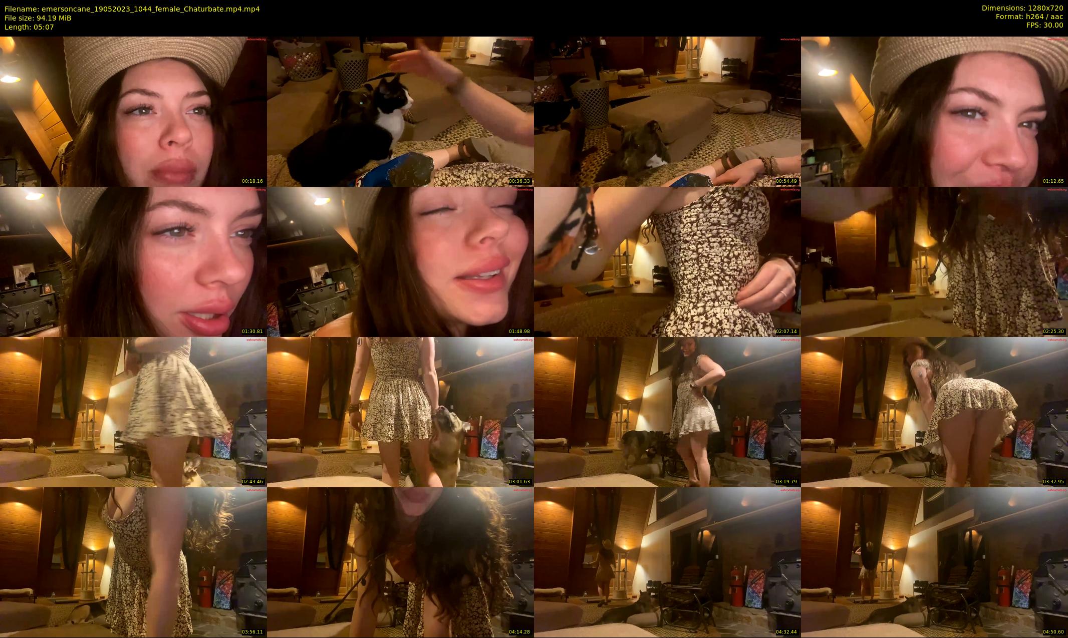 emersoncane — 6 minute Chaturbate female cam show recording, 720p, May 19, 2023