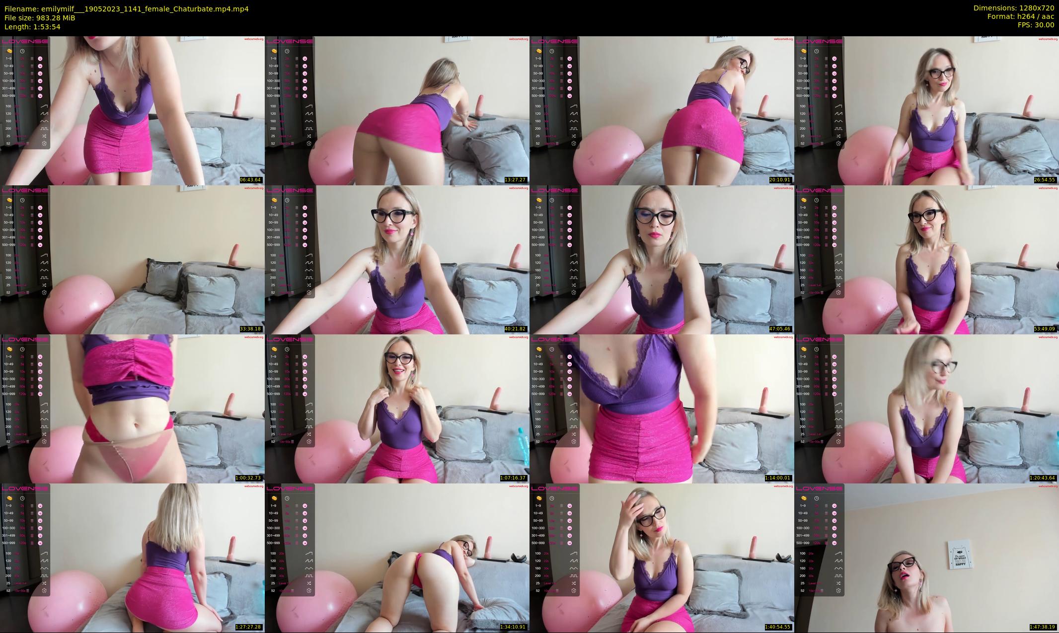 emilymilf__ — 114 minute Chaturbate female cam show recording, 720p, May 19, 2023