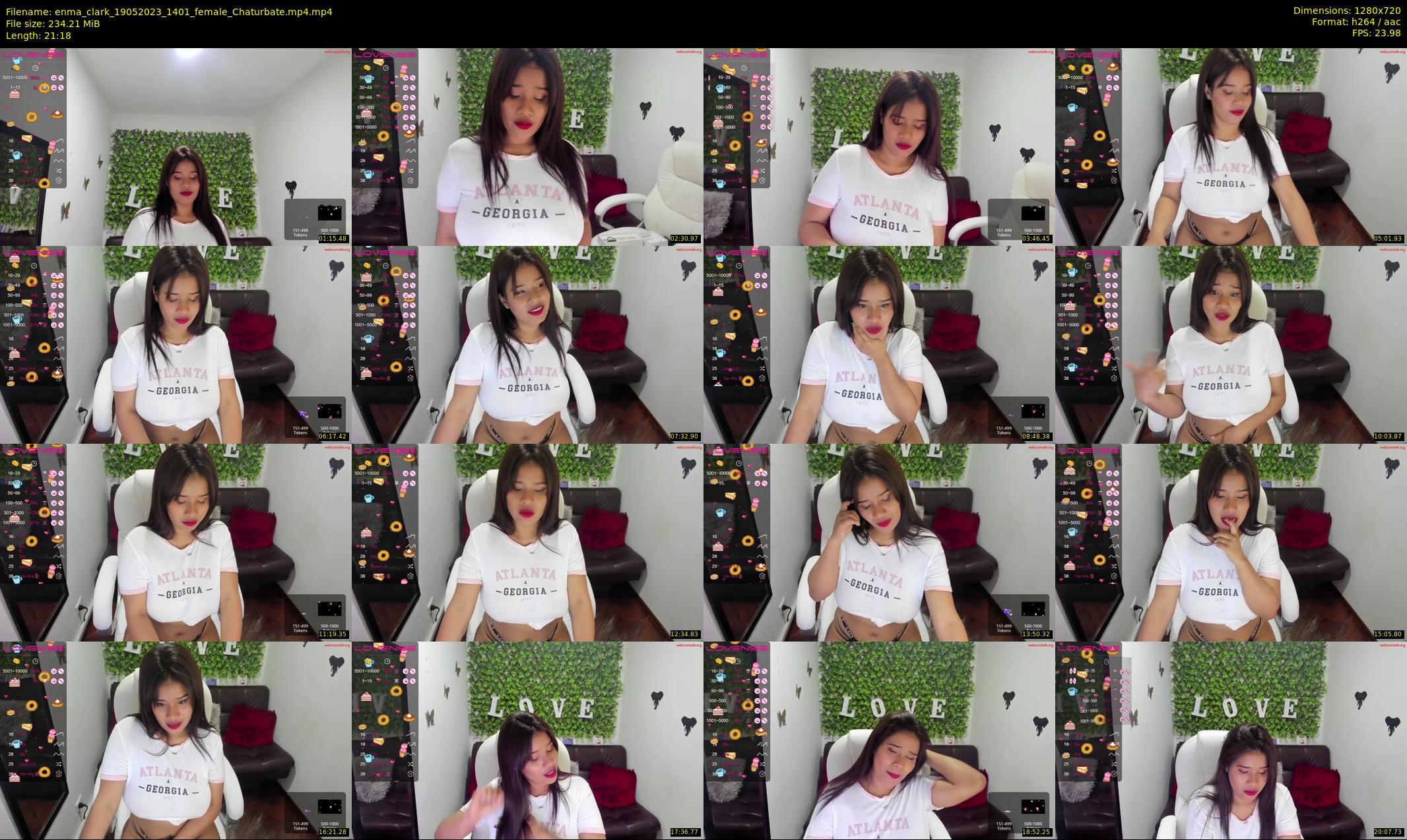 enma_clark — 22 minute Chaturbate female cam show recording, 720p, May 19, 2023