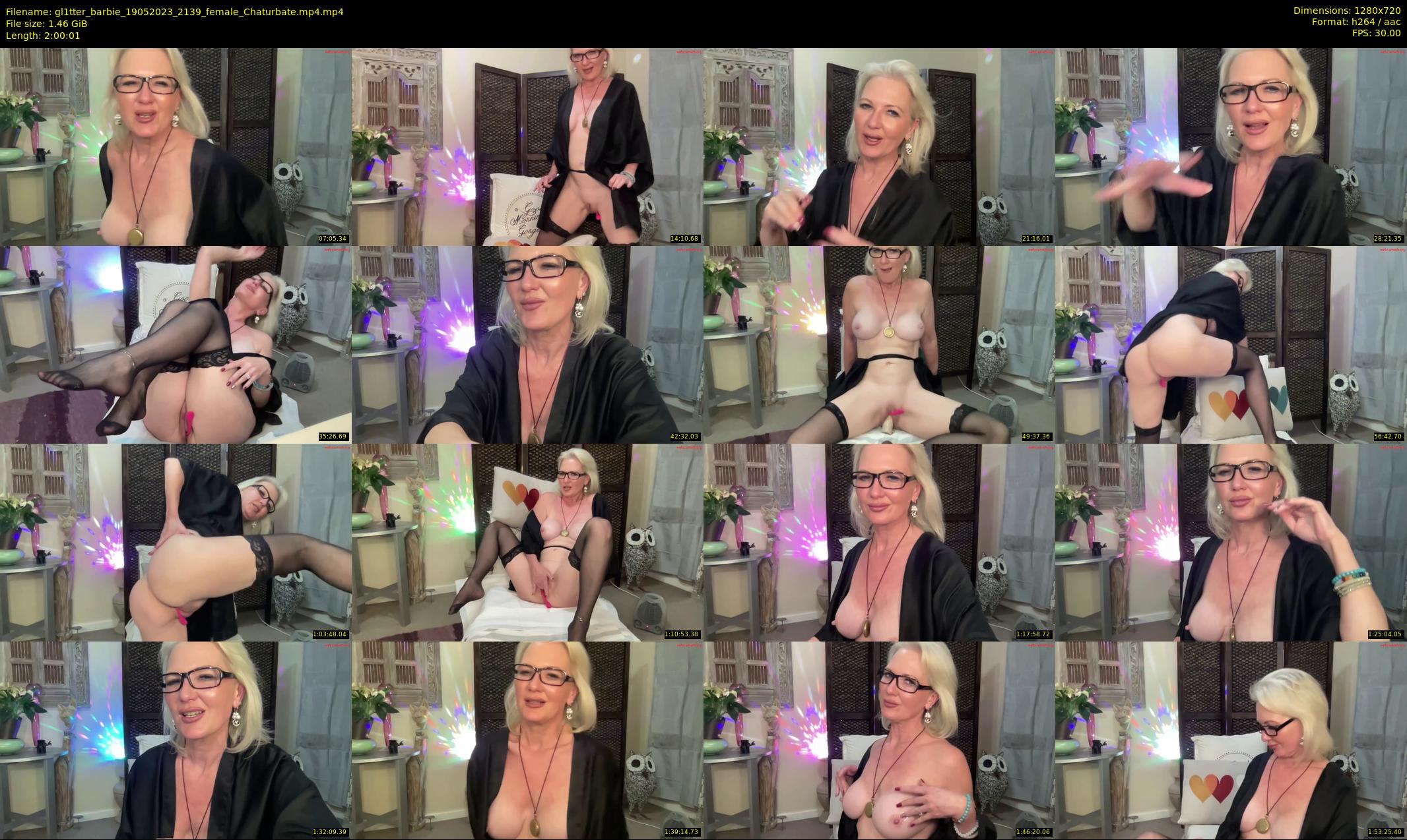 gl1tter_barbie — 121 minute Chaturbate female cam show recording, 720p, May 19, 2023