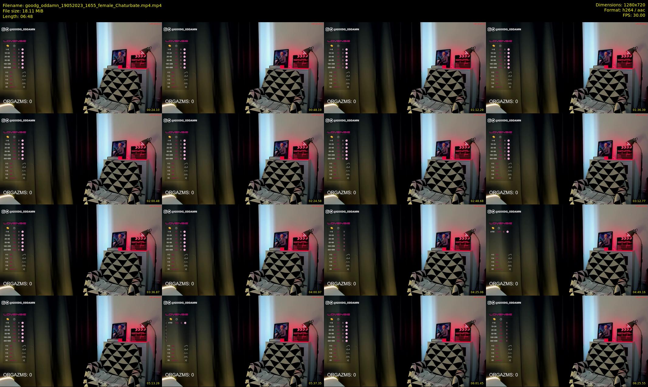 goodg_oddamn — 7 minute Chaturbate female cam show recording, 720p, May 19, 2023